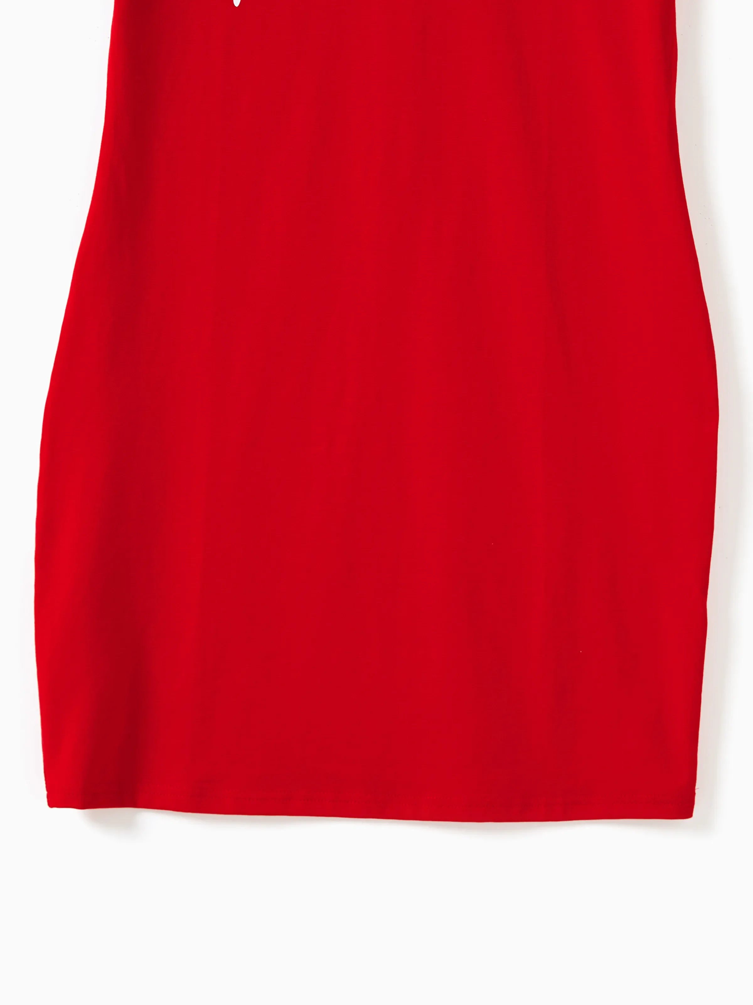 Disney Mickey and Friends Mommy & me Funny Gesture Dress/Romper for Gift Red - Image 6