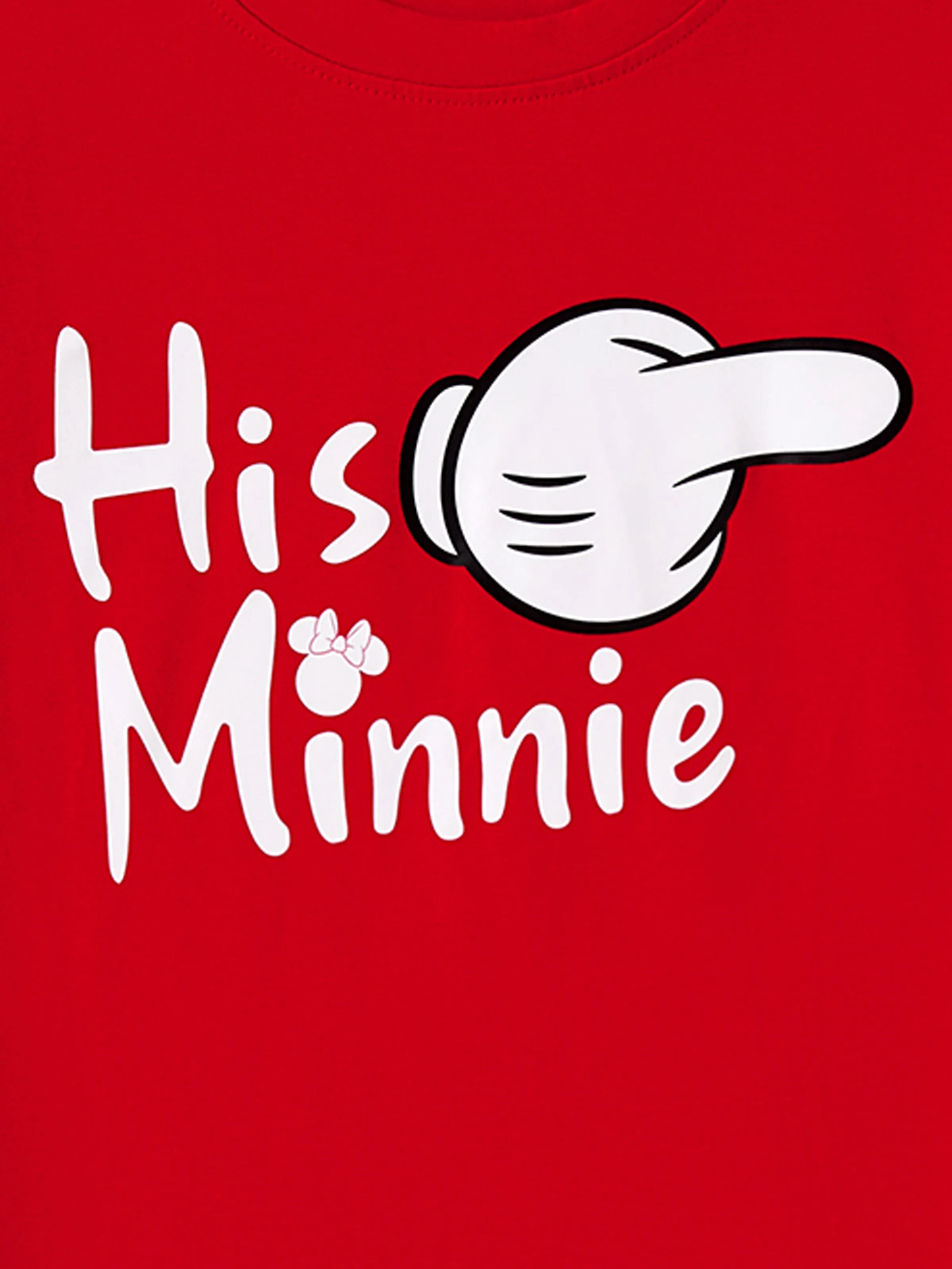 Disney Mickey and Friends Mommy & me Funny Gesture Dress/Romper for Gift Red - Image 7