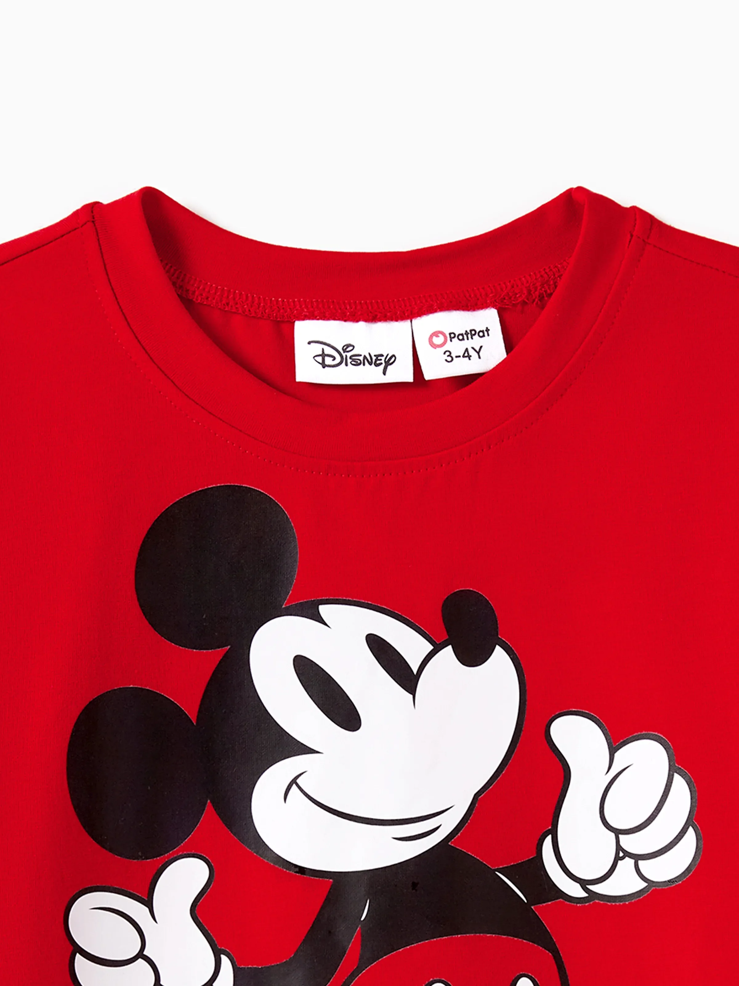 Disney Mickey and Friends Mommy & me Funny Gesture Dress/Romper for Gift Red - Image 9
