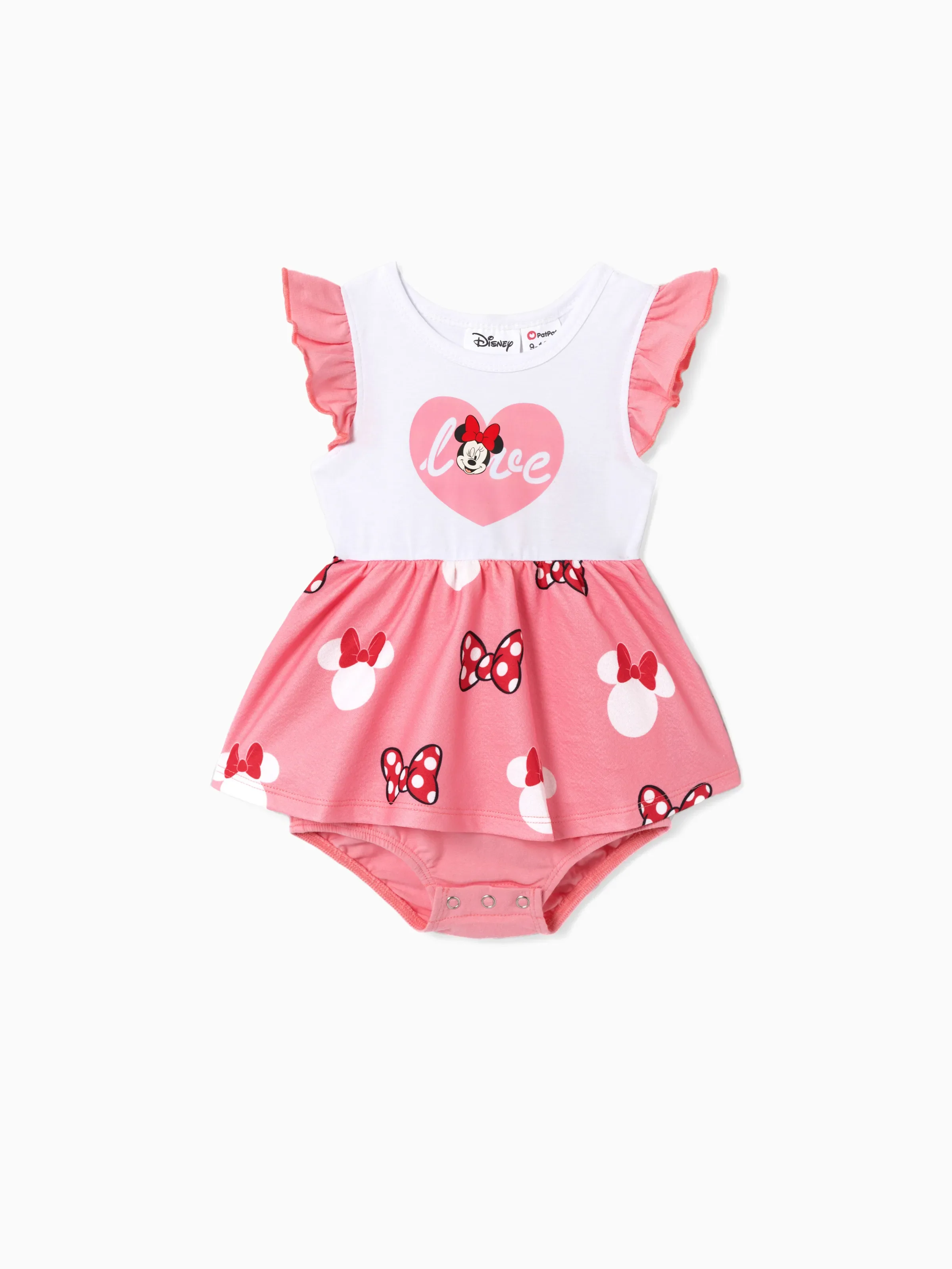 Disney Mickey and Friends Mommy & Me Minnie Heart-shaped Dress
 Pink - Image 11