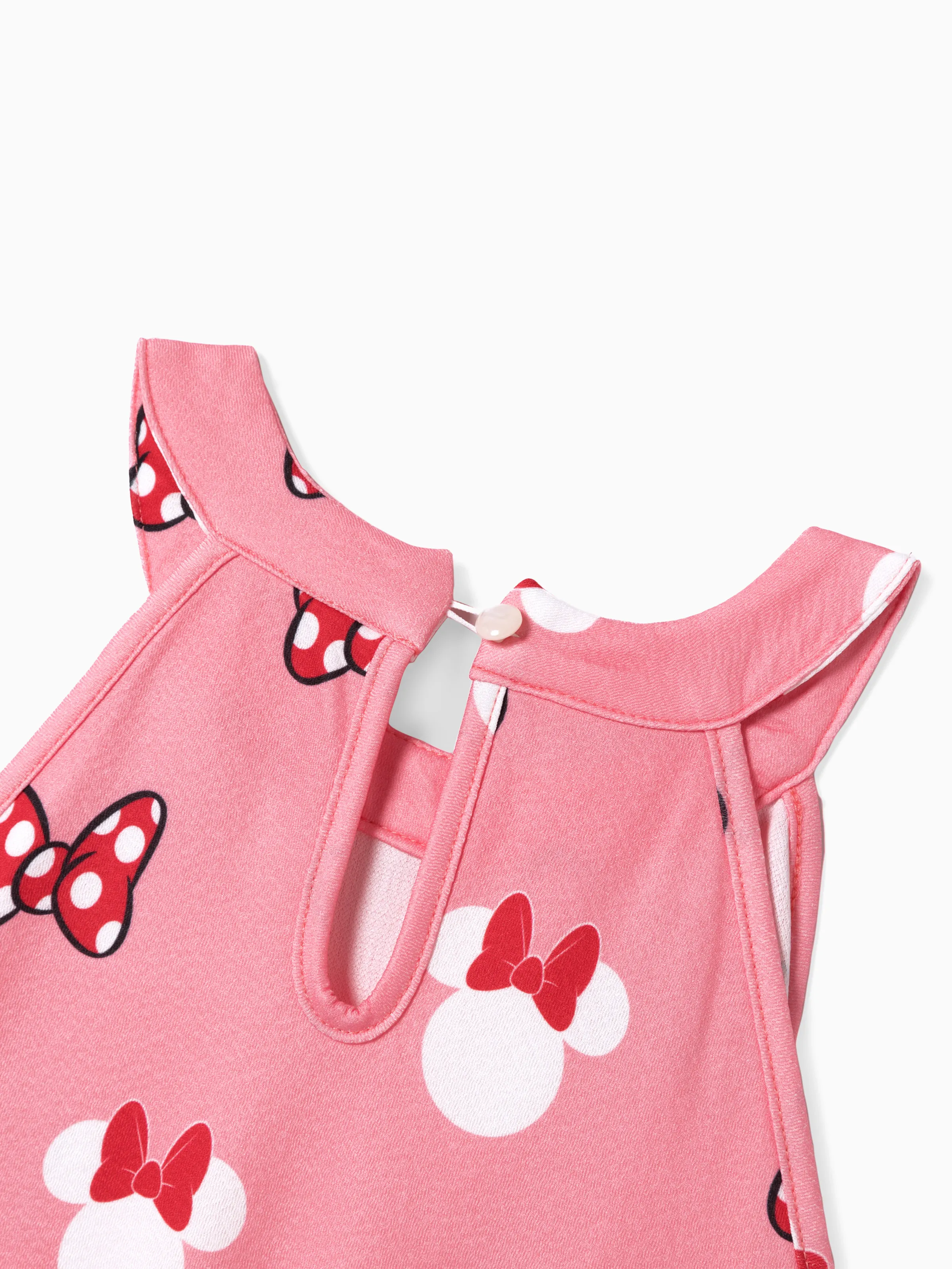 Disney Mickey and Friends Mommy & Me Minnie Heart-shaped Dress
 Pink - Image 4