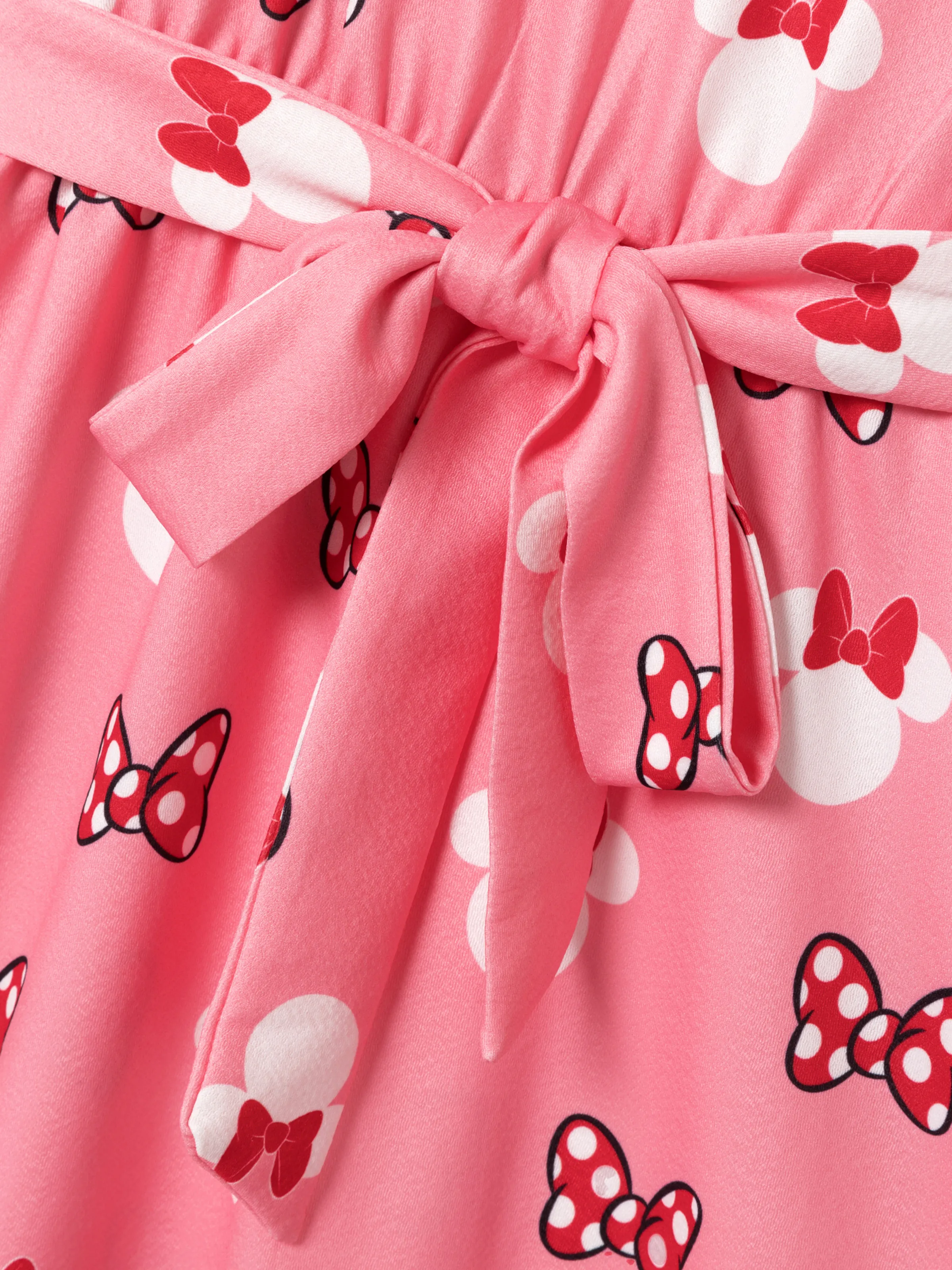 Disney Mickey and Friends Mommy & Me Minnie Heart-shaped Dress
 Pink - Image 6