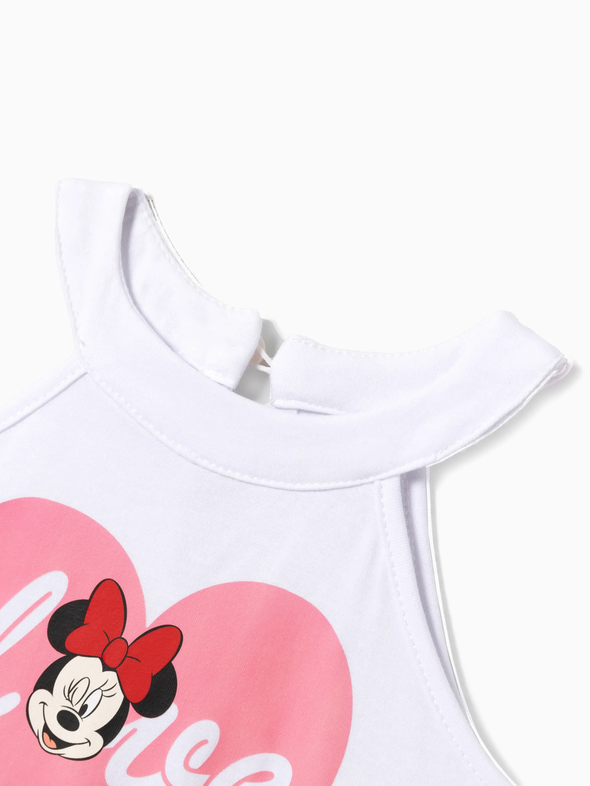 Disney Mickey and Friends Mommy & Me Minnie Heart-shaped Dress
 Pink - Image 9