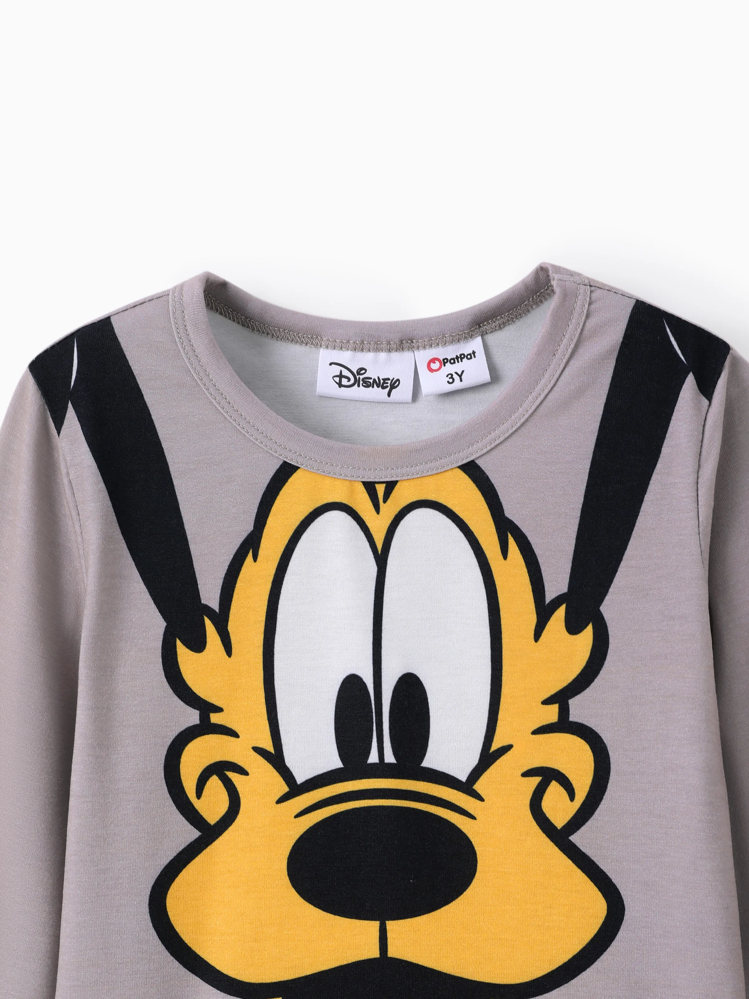 Disney Mickey and Friends Toddler/ Kid Boy Pluto Naia™ Print Long-sleeve Tee Orange red - Image 4