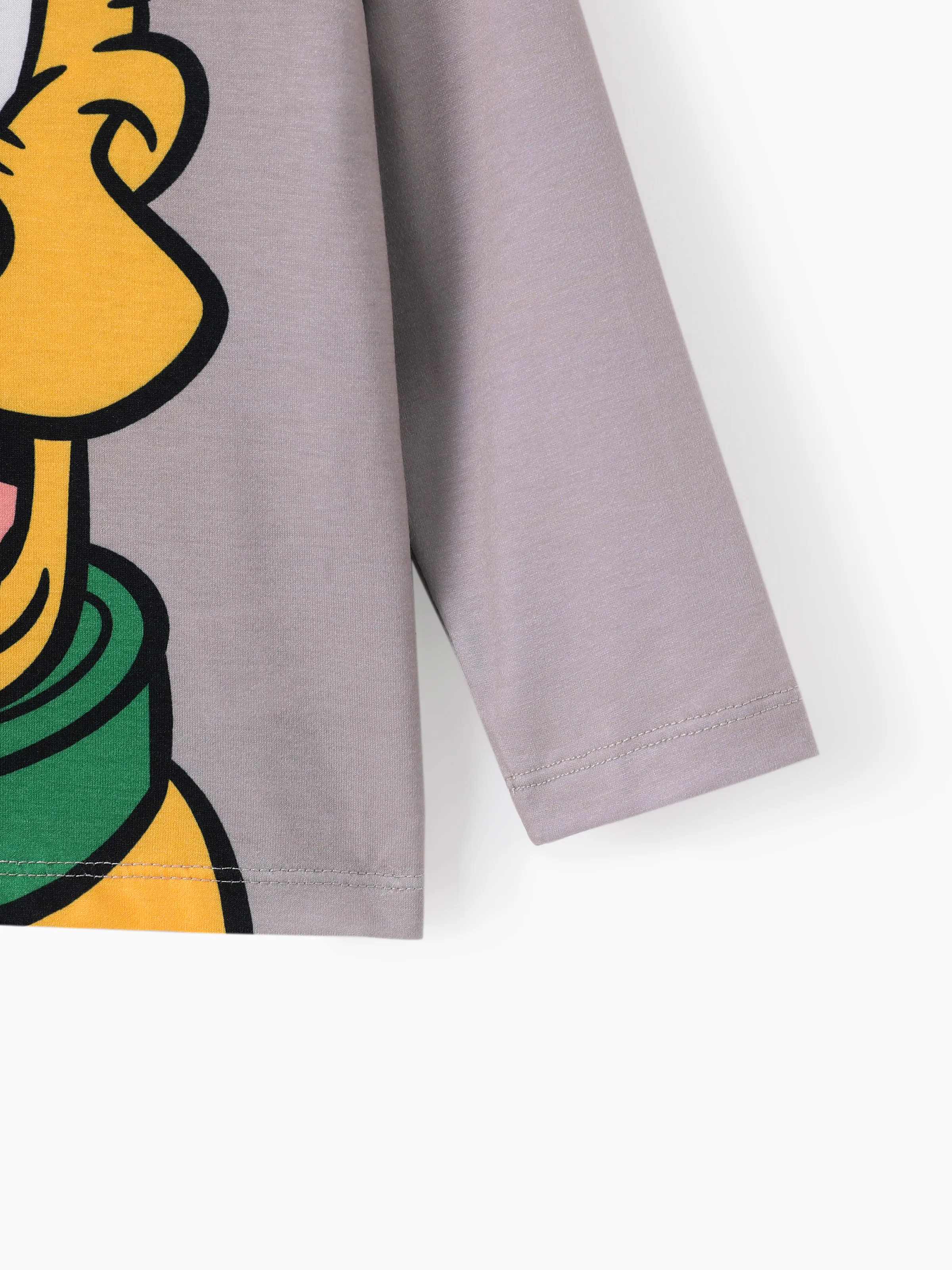 Disney Mickey and Friends Toddler/ Kid Boy Pluto Naia™ Print Long-sleeve Tee Orange red - Image 5