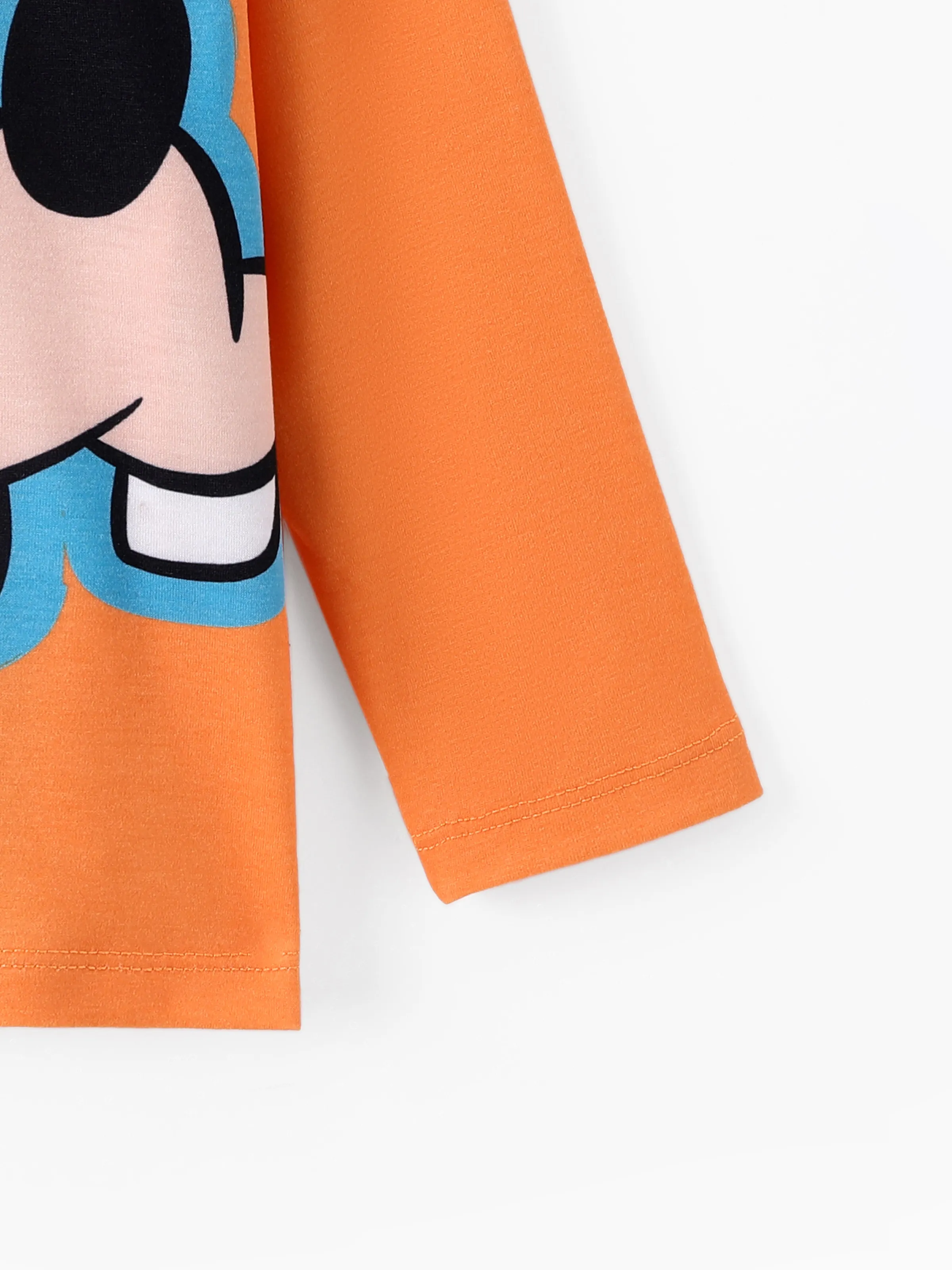 Disney Mickey and Friends Toddler/ Kid Boy Goofy Naia™ Print Long-sleeve Tee Orange red - Image 5