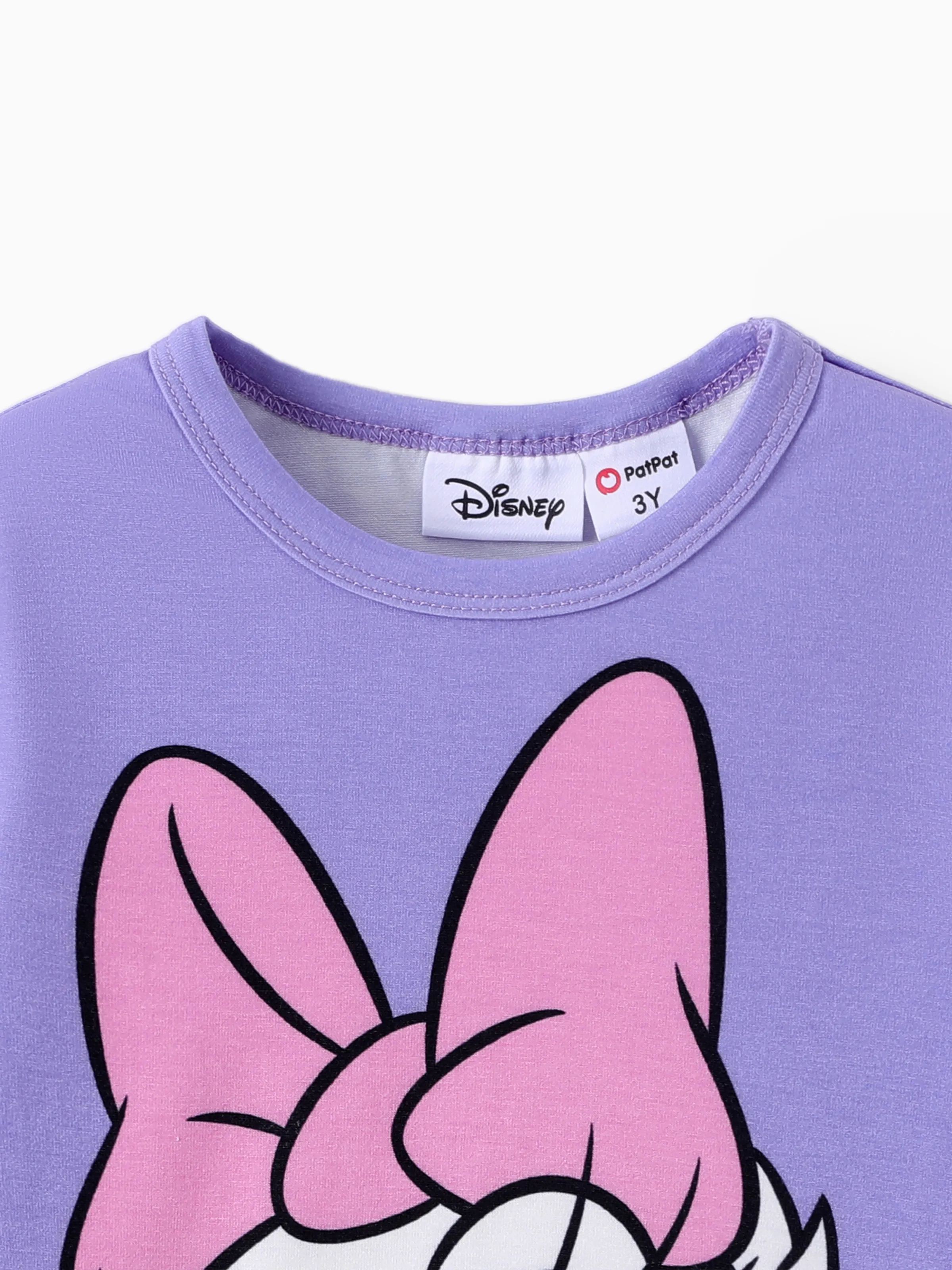 Disney Mickey and Friends Toddler & Kids Girl Daisy Naia™ Long-sleeve Tee Purple - Image 4