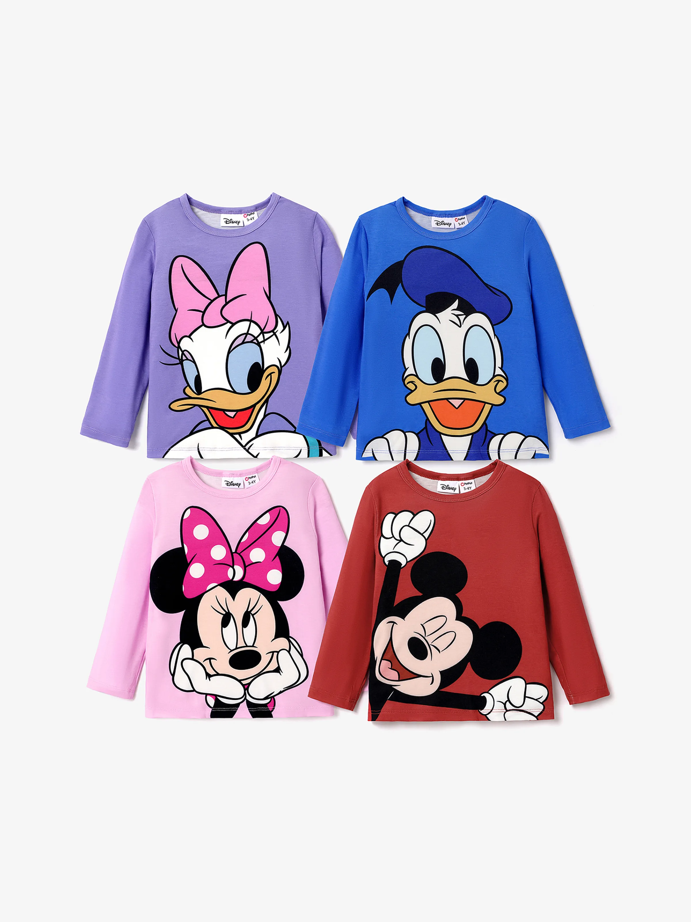 Disney Mickey and Friends Toddler & Kids Girl Daisy Naia™ Long-sleeve Tee Purple - Image 6