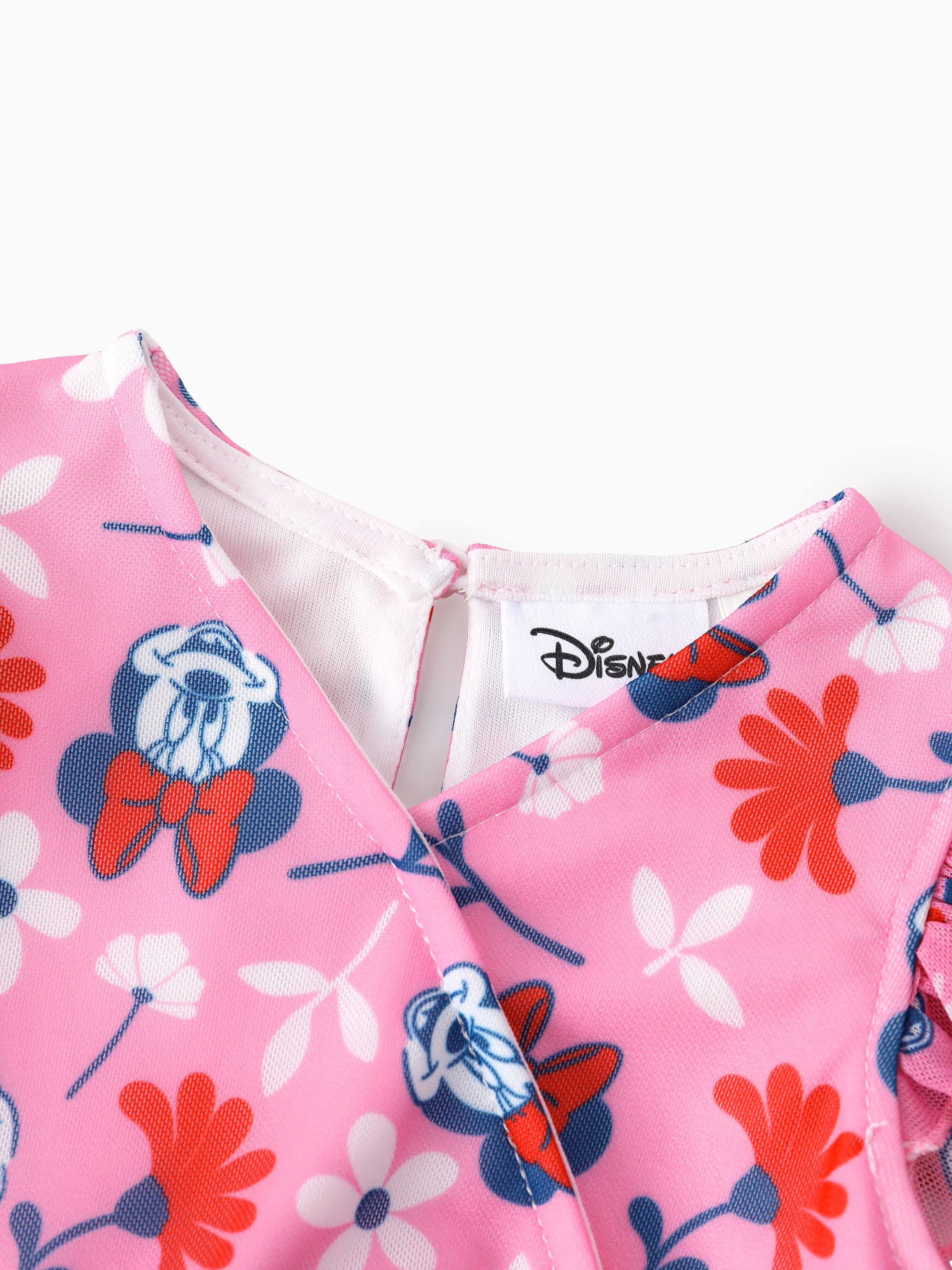 Disney Mickey & Friends Family Matching Mickey & Minnie Mouse floral-themed sets Red - Image 13