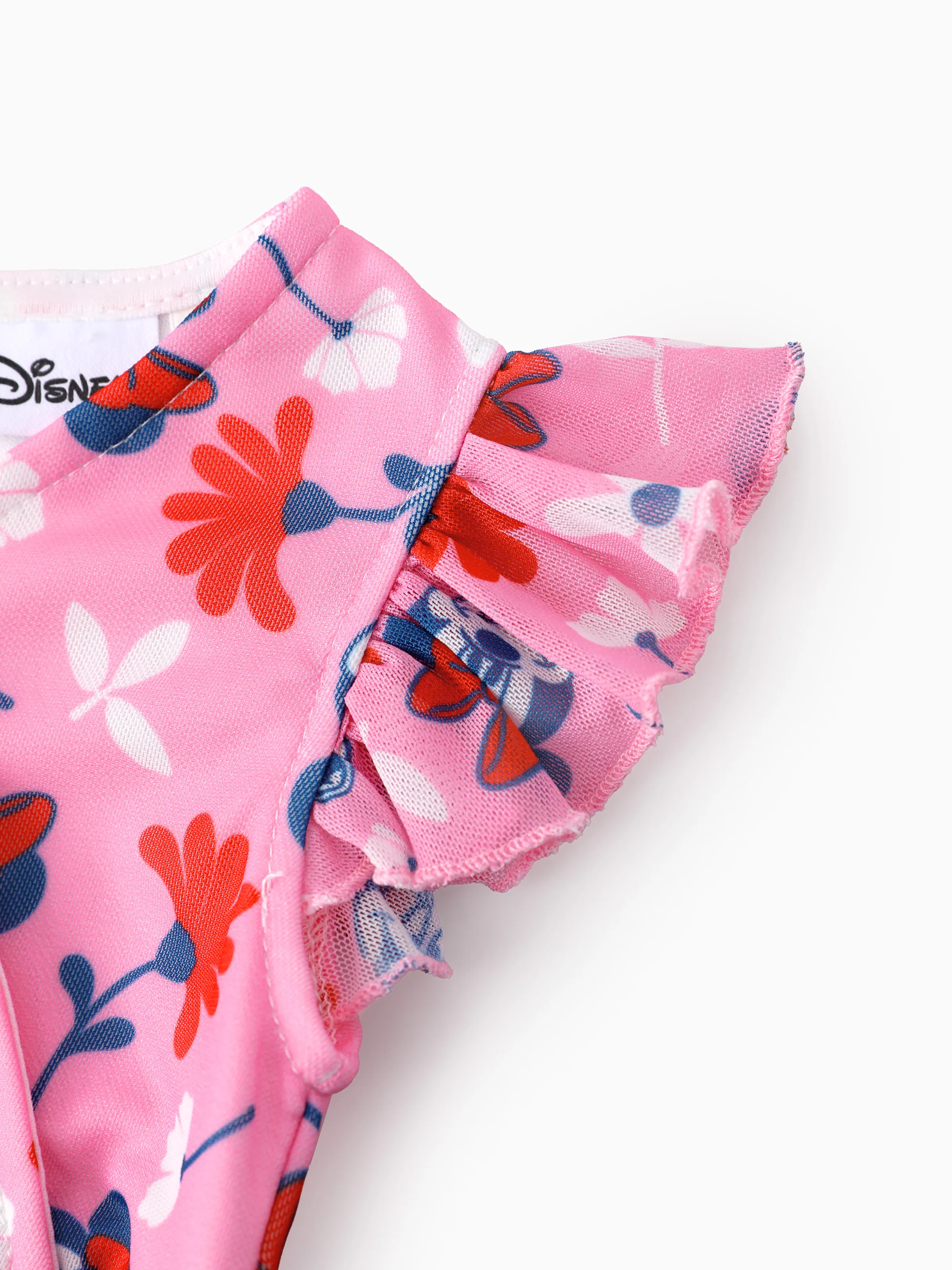 Disney Mickey & Friends Family Matching Mickey & Minnie Mouse floral-themed sets Red - Image 15