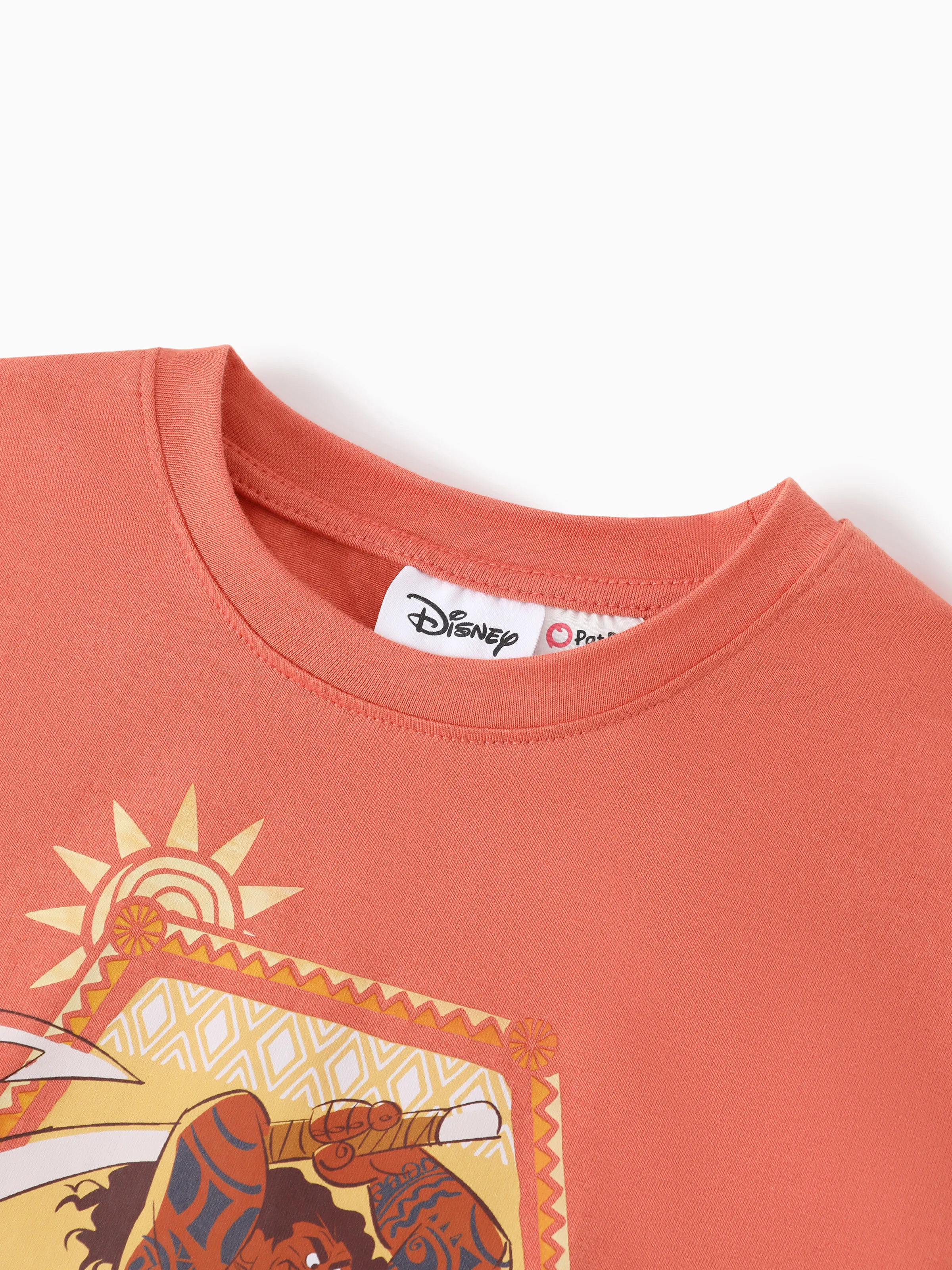 Disney Princess Daddy & Son Moana Sporty Dress/ Cotton Top Orange - Image 15