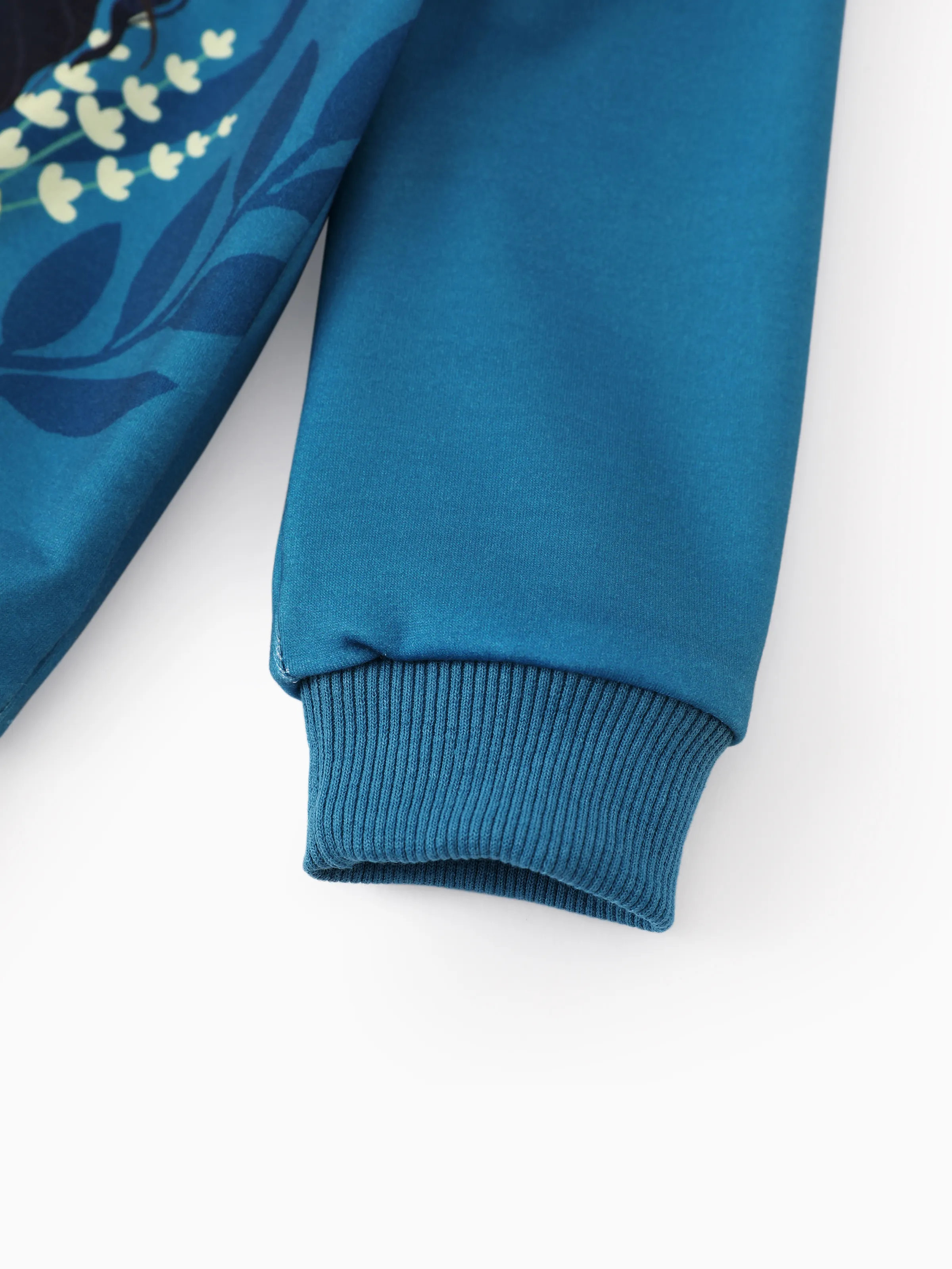 Disney Princess Toddler Girl Moana 2pcs Ruffled Sweatshirt and Leggings Set Blue - Image 7
