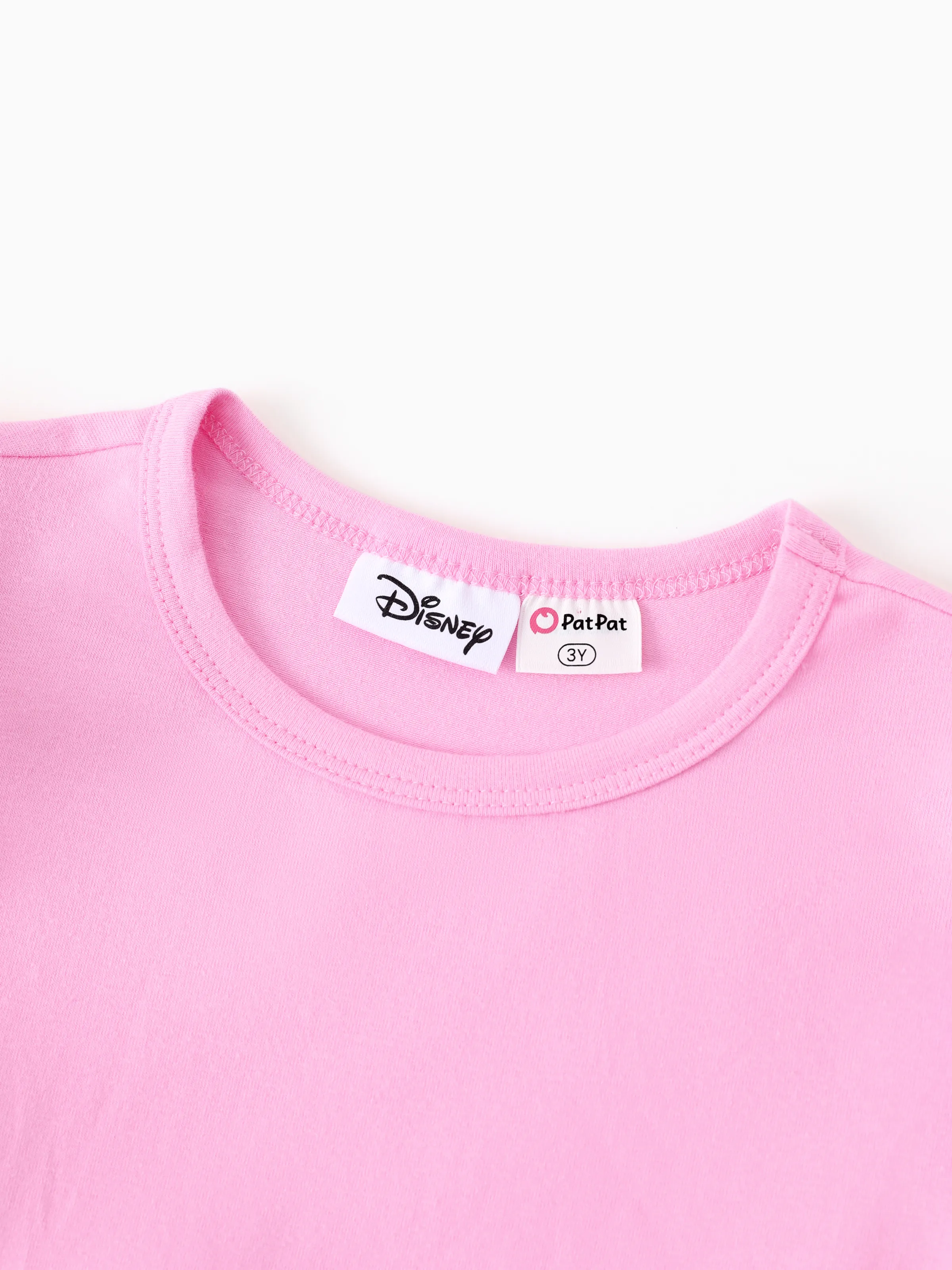 Disney Princess Toddler Girl Ariel Childlike Ruffle Flutter-sleeve Dress Pink - Image 9
