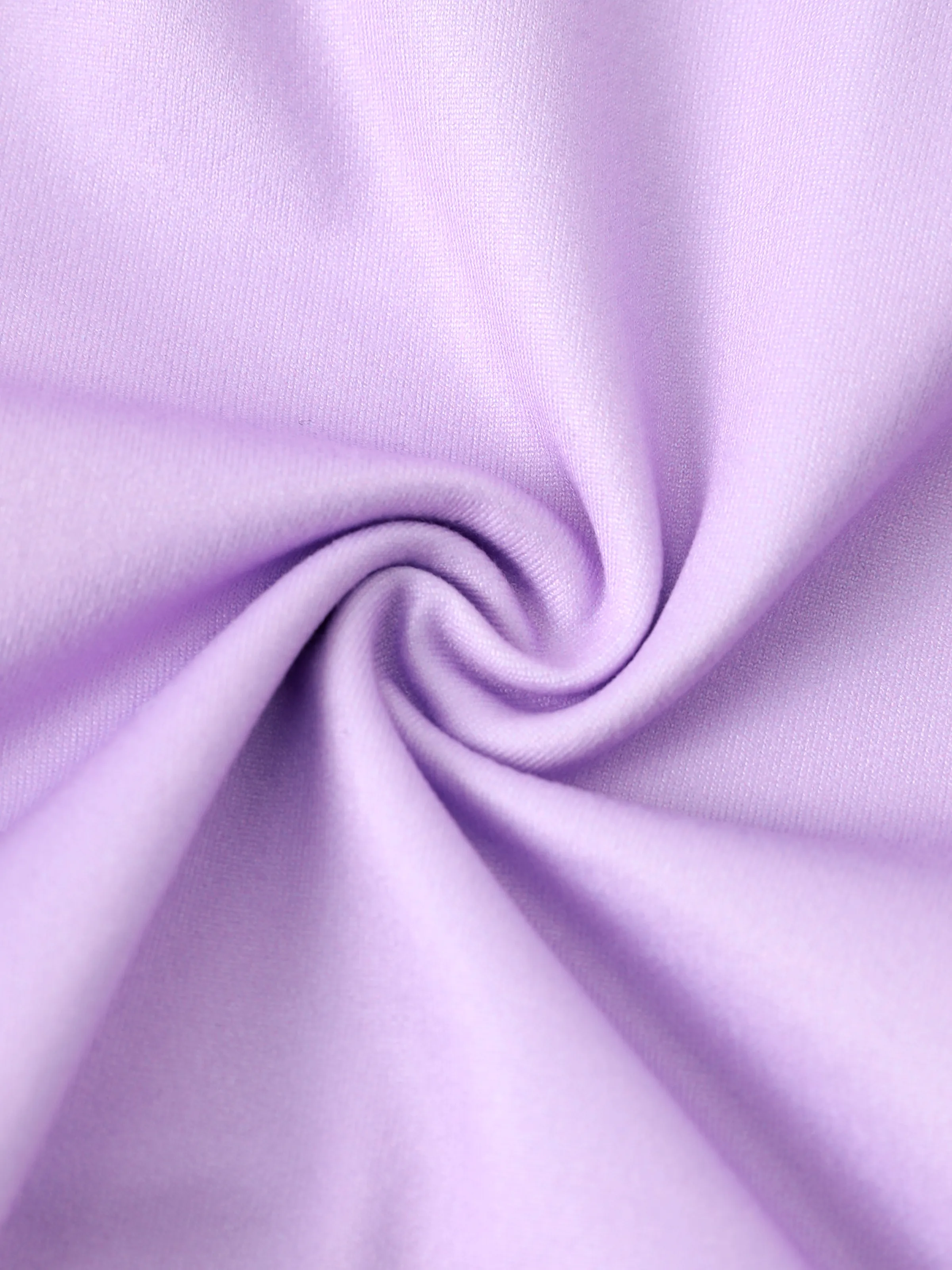 Disney Princess Toddler Girl Rapunzel Ruffled Longsleeves Tulle Dress Purple - Image 9