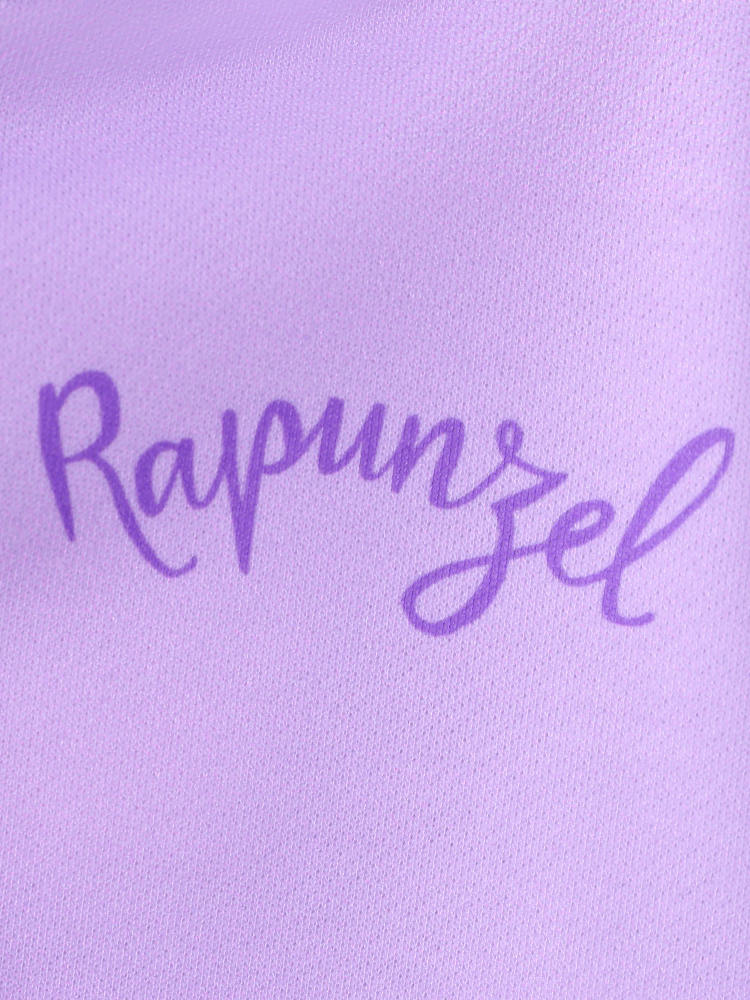 Disney Princess Toddler Girl Rapunzel Colorblock Snap Button Bomber Jacket Purple - Image 6