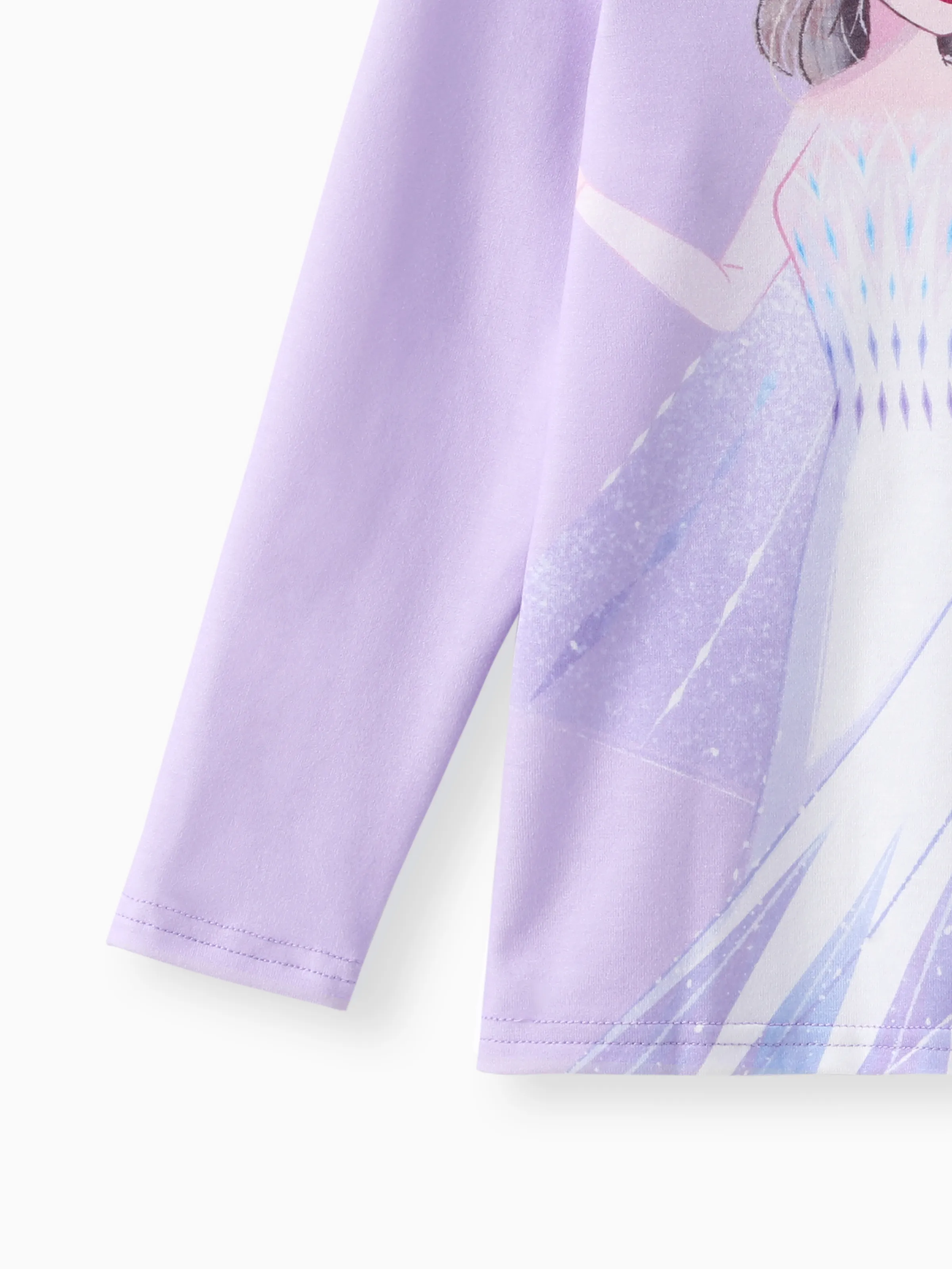 Disney Princess Toddler Girl Elsa 1pc Naia™ Long-sleeve T-shirt Purple - Image 6