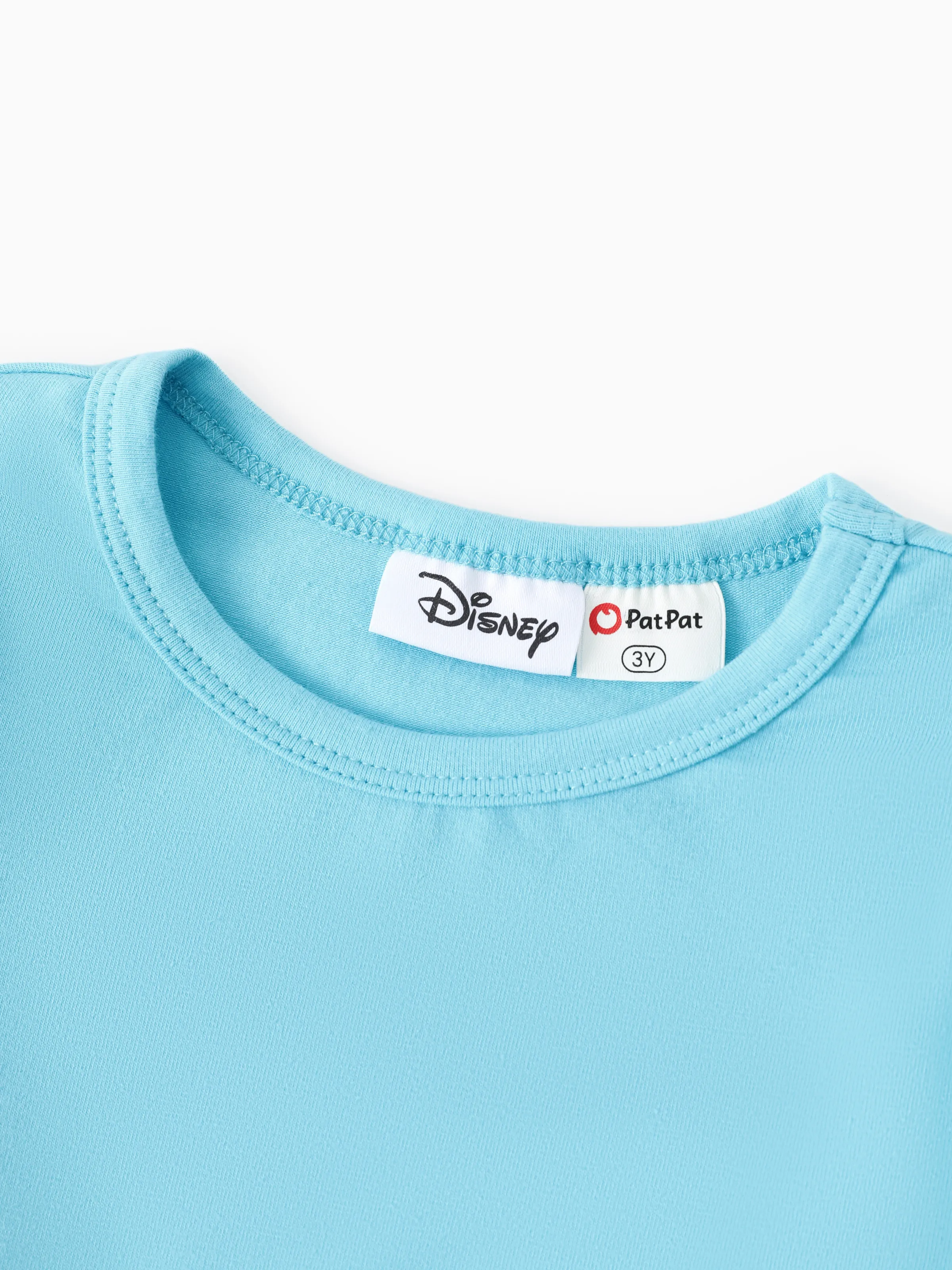 Disney Princess Toddler Girl Moana Childlike Ruffle Flutter-sleeve Dress Turquoise - Image 10