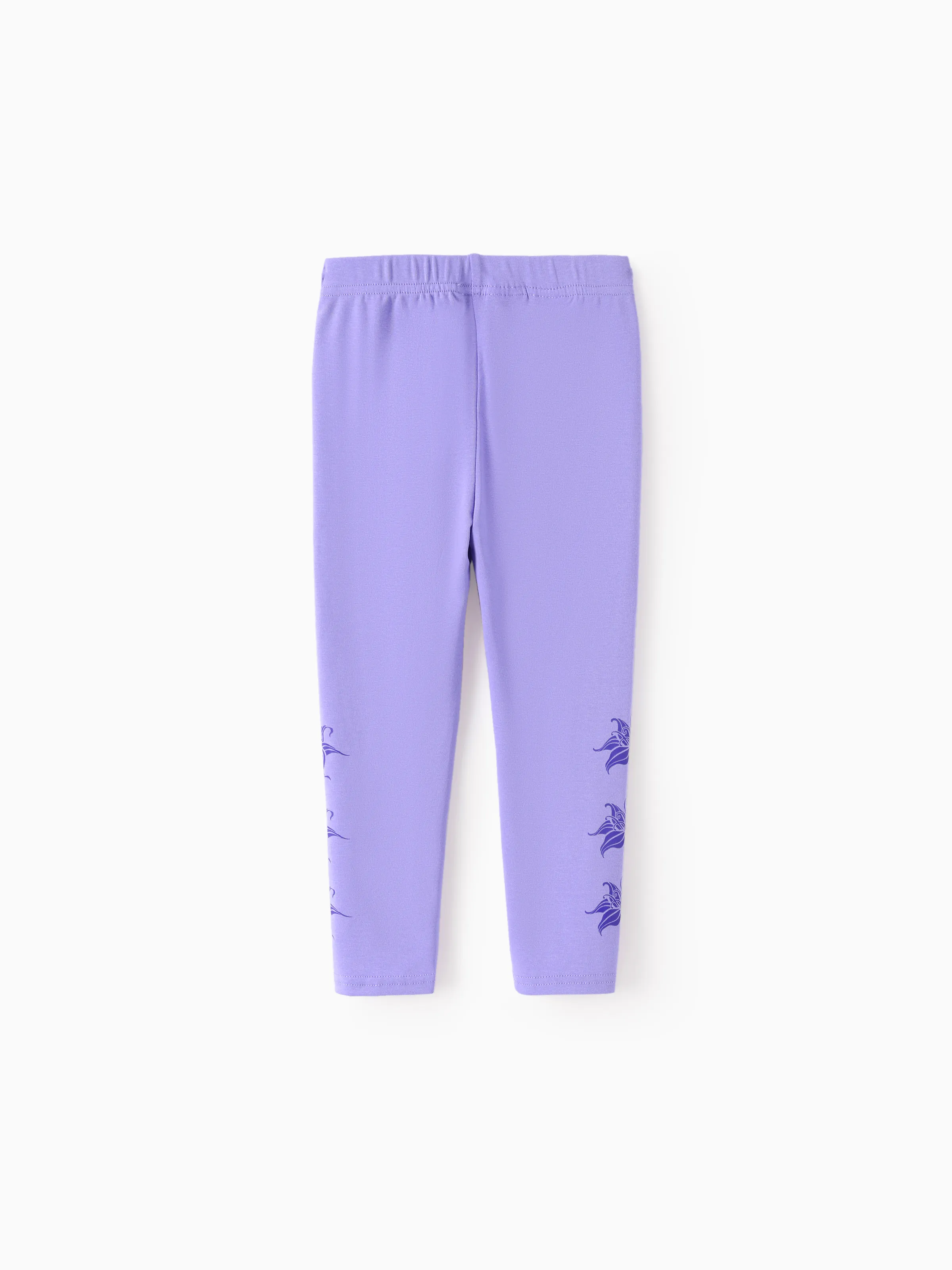 Disney Princess Toddler Girl Rapunzel Hoodie Sweatshirt and Leggings Set Purple - Image 6