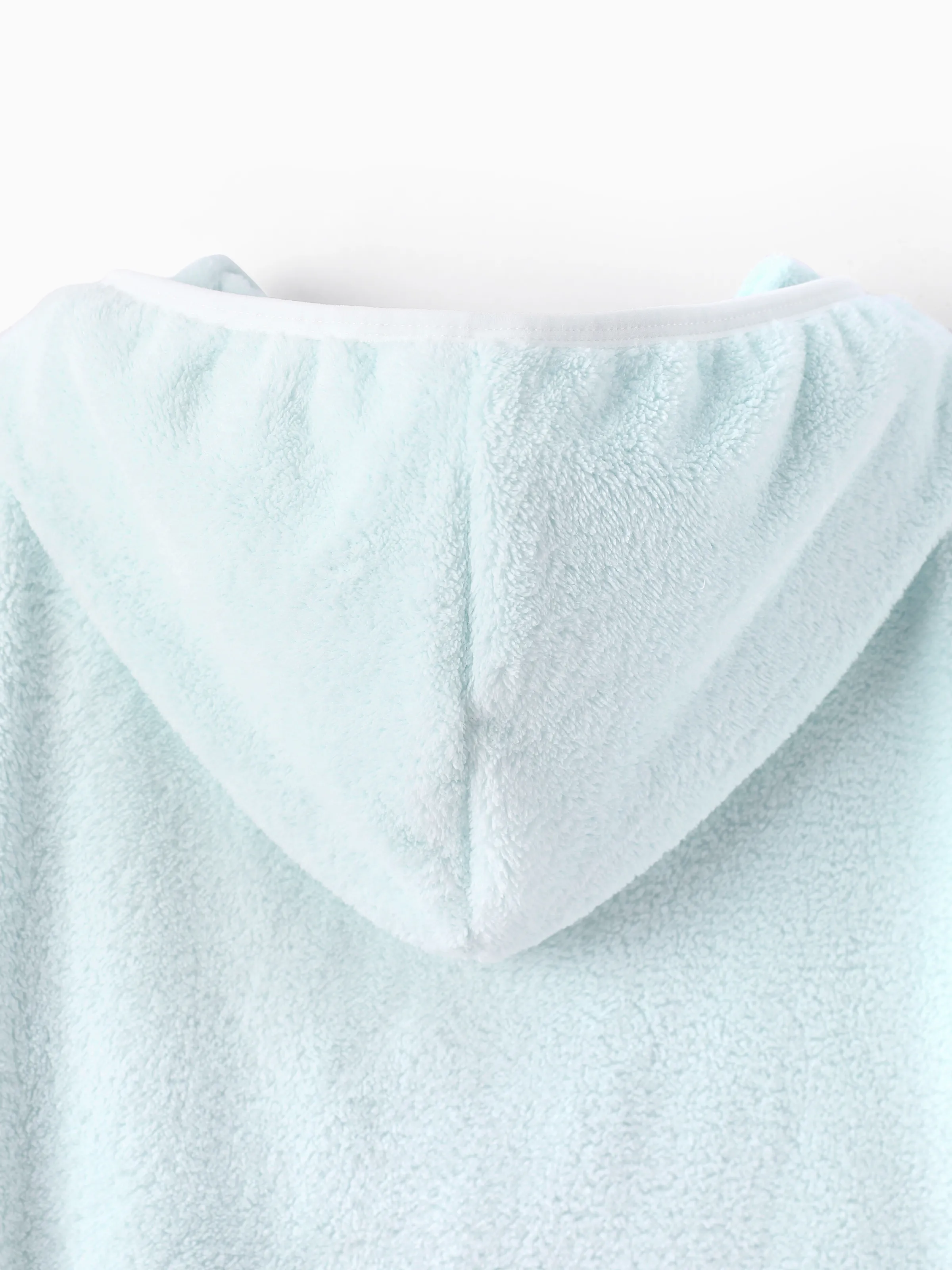 Disney Princess Toddler/Kid Girl Moana Terry Hooded Swim Cover-up  Light Green - Image 5