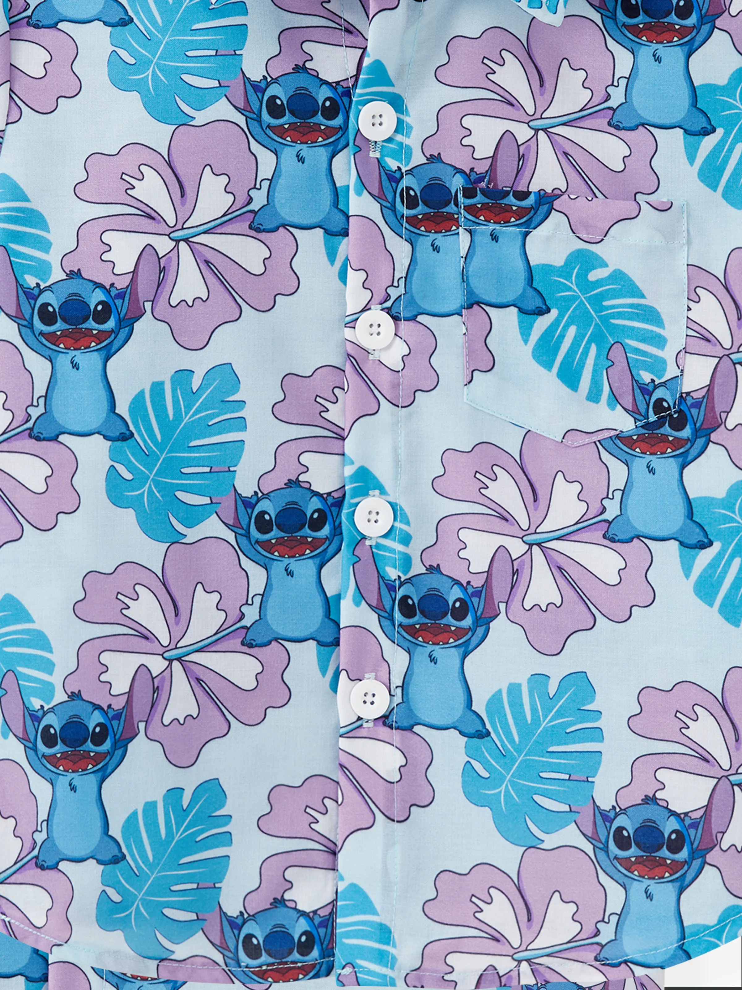 Disney Stitch Family Matching Naia™ Stitch and Hawaii Style Floral Print Sleeveless Dress/Onesie Shirt Multi-color - Image 20