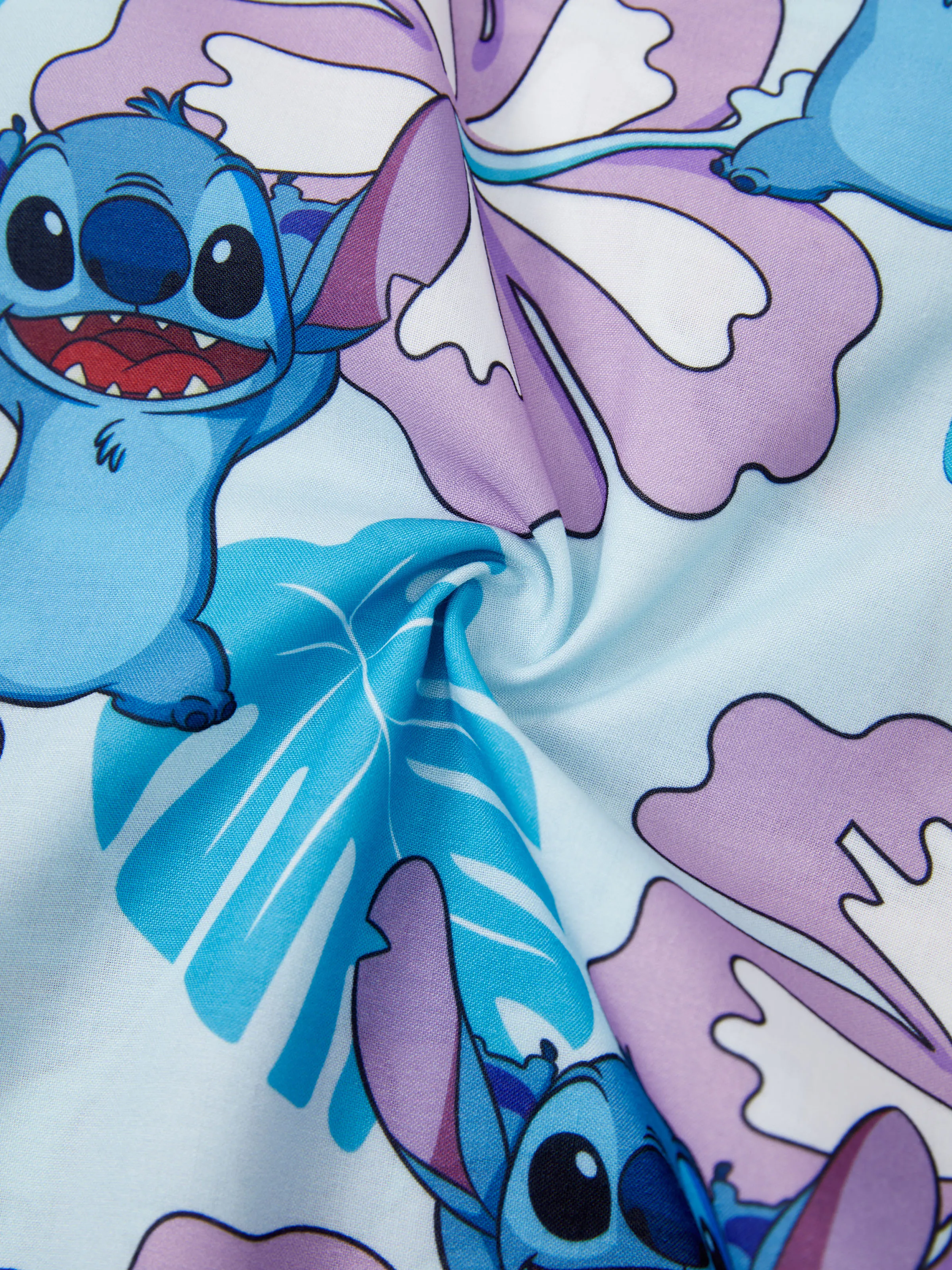 Disney Stitch Family Matching Naia™ Stitch and Hawaii Style Floral Print Sleeveless Dress/Onesie Shirt Multi-color - Image 25