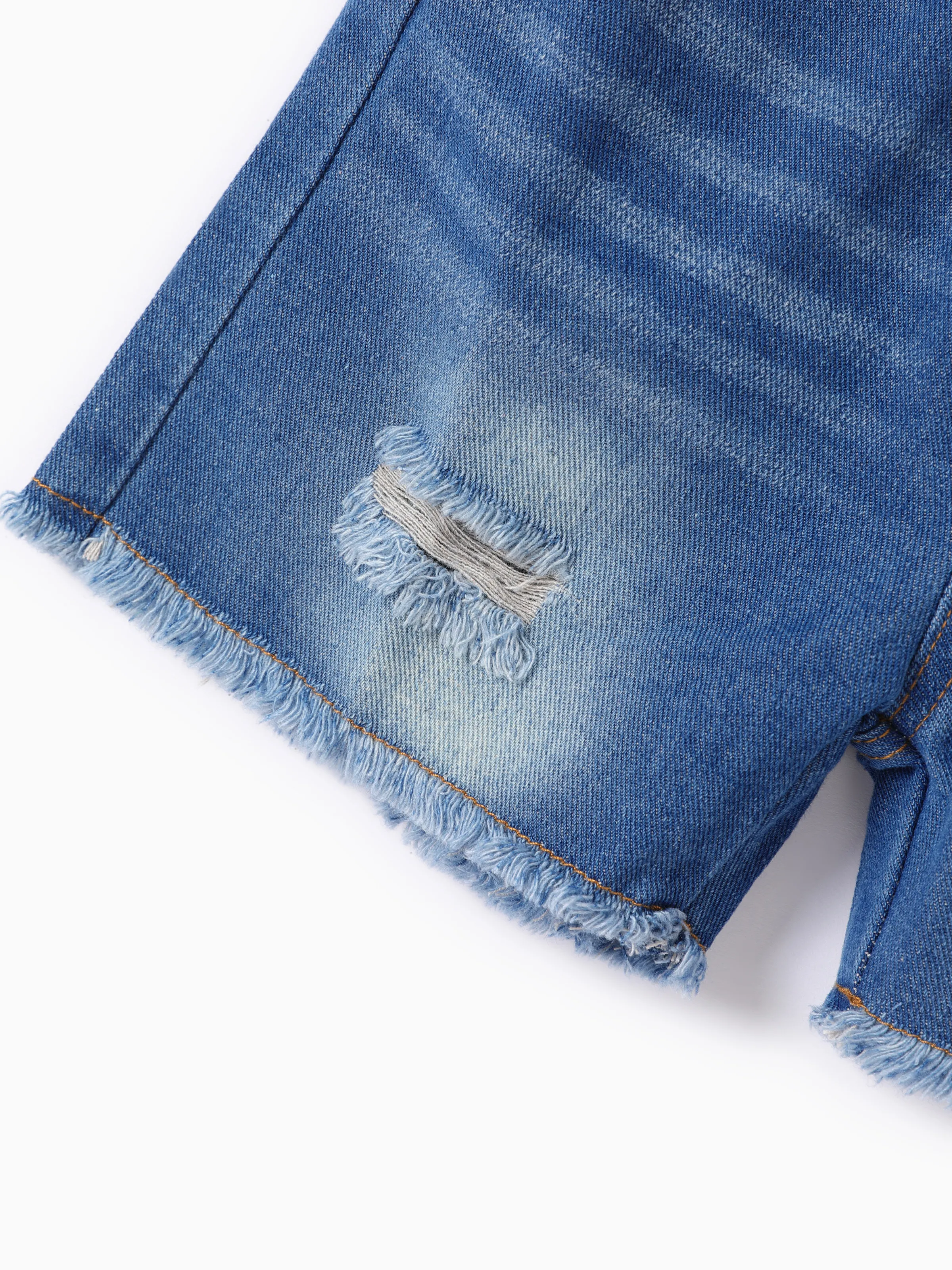 Easter Toddler Boy 2pcs Set with Childlike Animal Pattern and Hole DENIMBLUE - Image 9