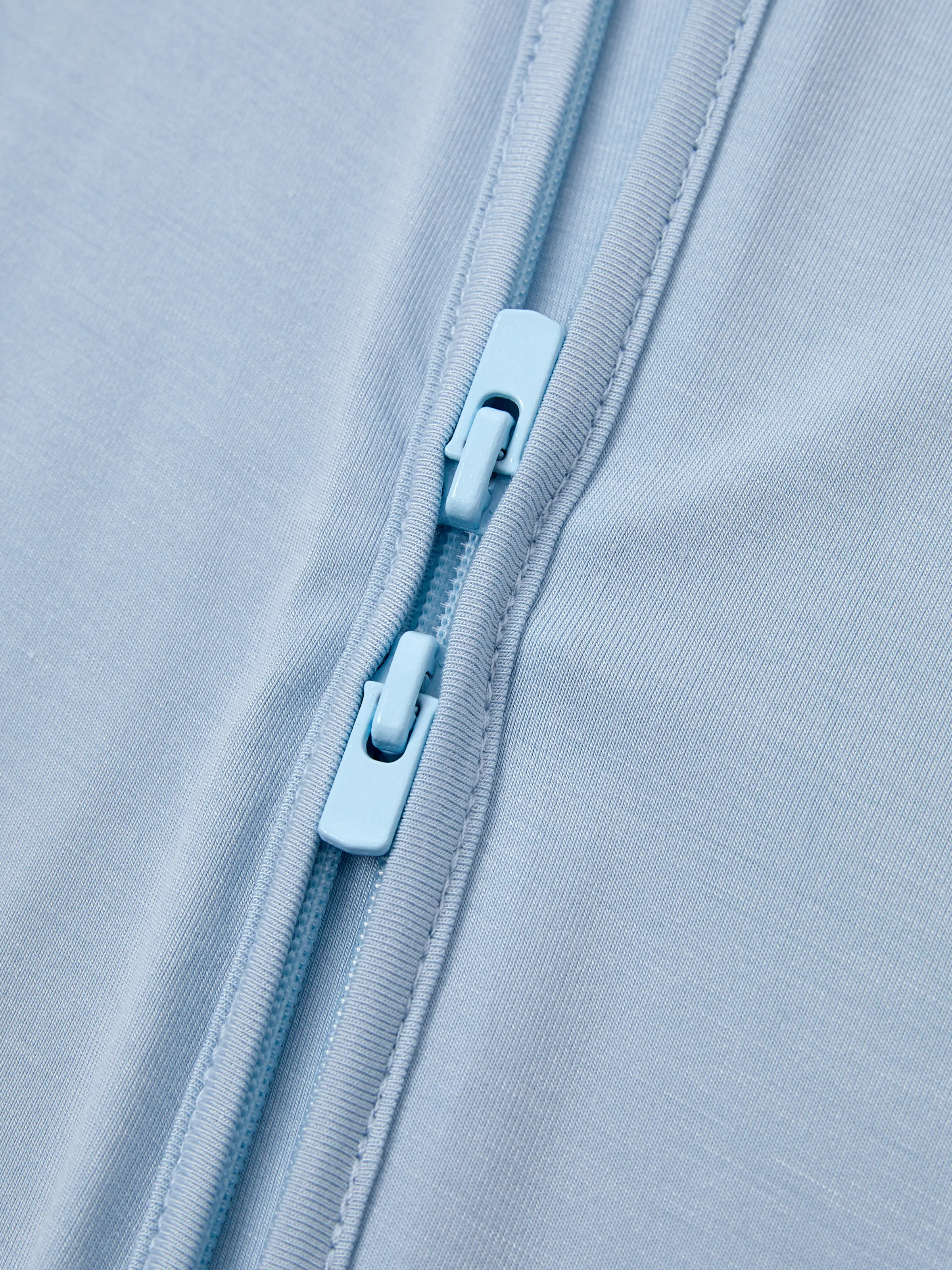 Family Matching Bamboo Pajamas Soft Bamboo Viscose PJs for Men Women Kids Toddler Baby, Classic Blue Short-sleeve Sleepwear with Button-Down Shirt and Pants Blue grey - Image 16