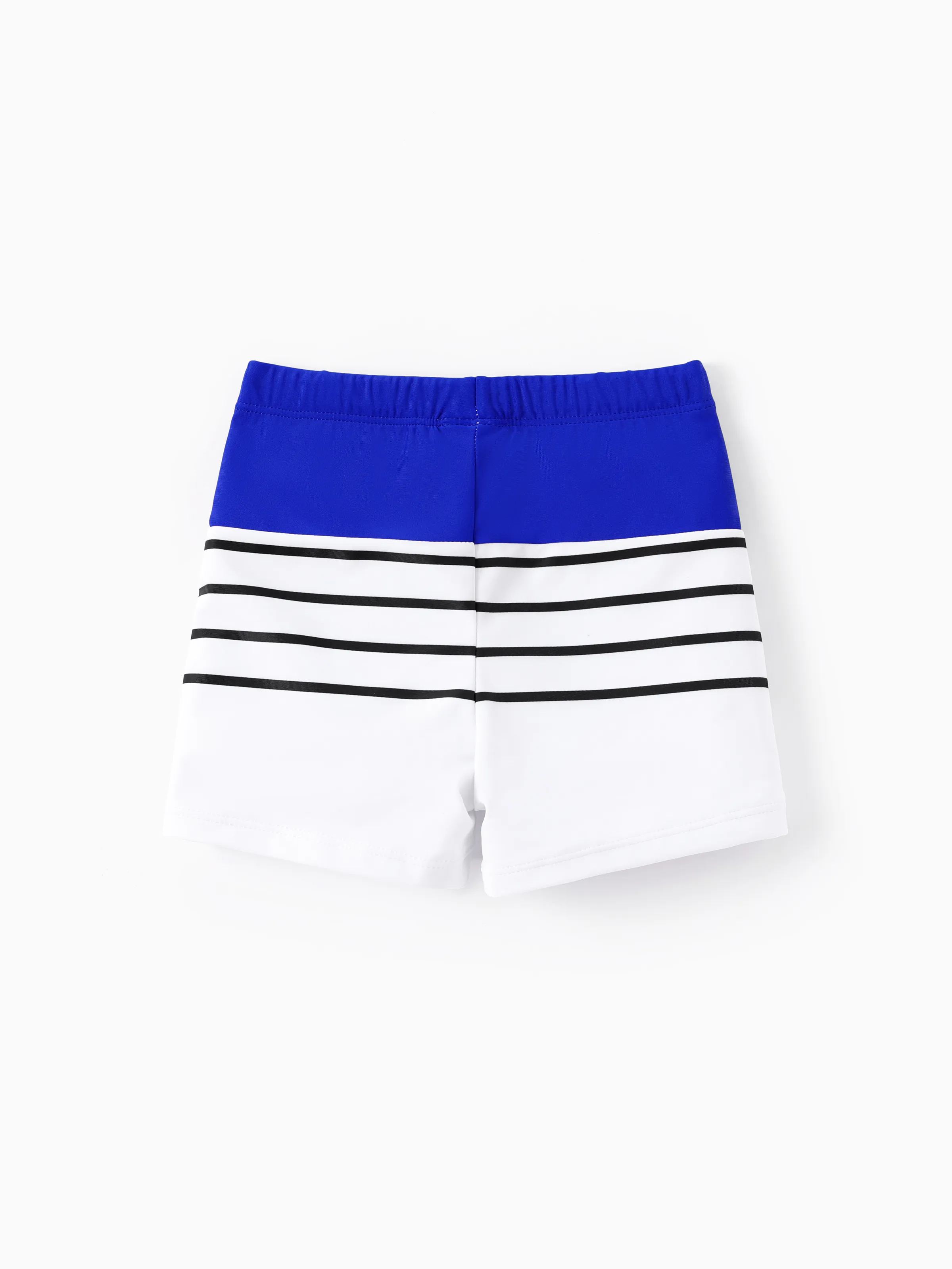 Family Matching Blue Drawstring Swim Trunks or Blue One-Piece Strap Swimsuit
 Blue - Image 13