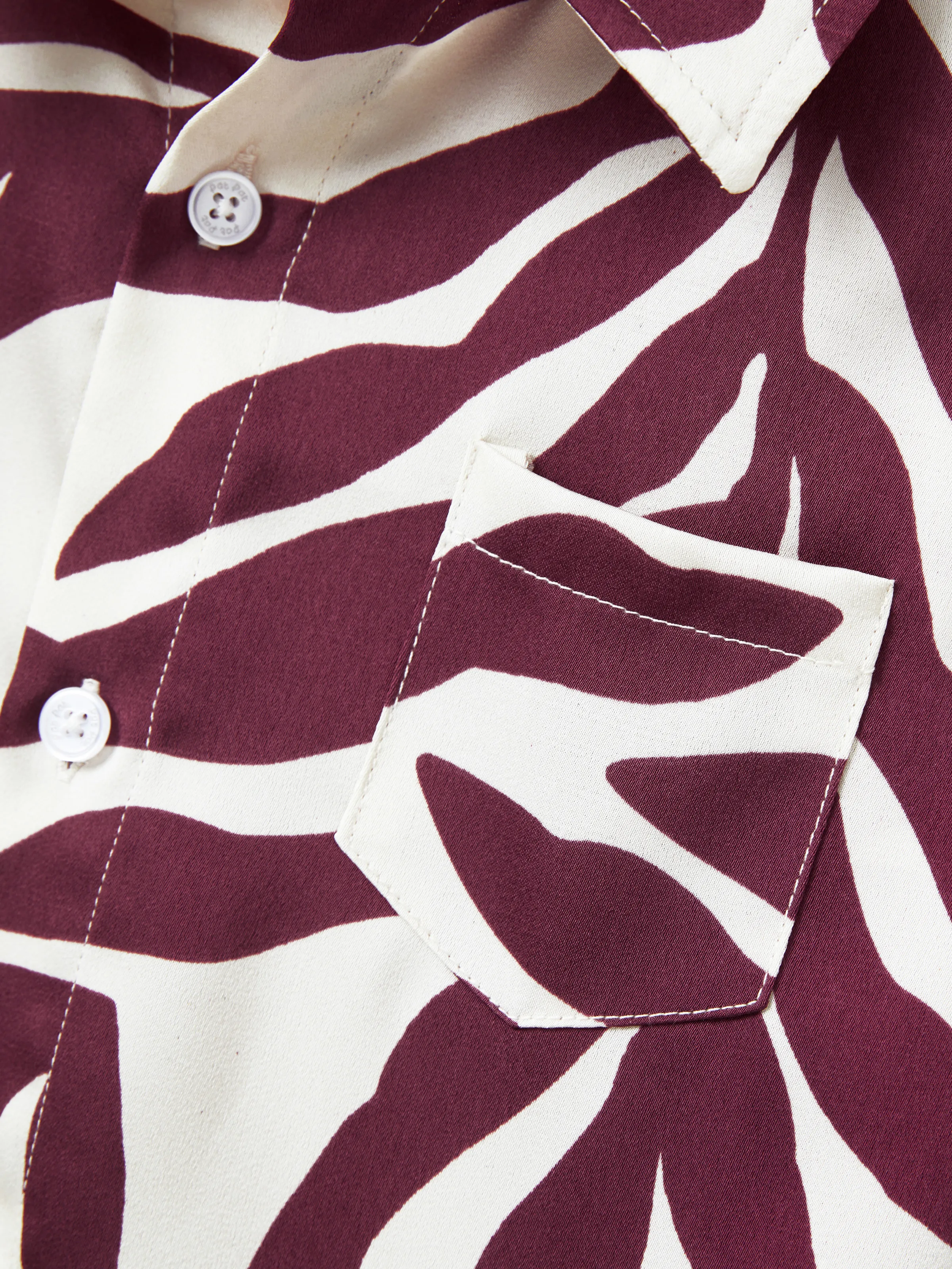 Family Matching Outfits Red Leaf Print Shirts and Strap Belted Dress for Hawaii/Cruise/Resort/Casual Wear White - Image 20