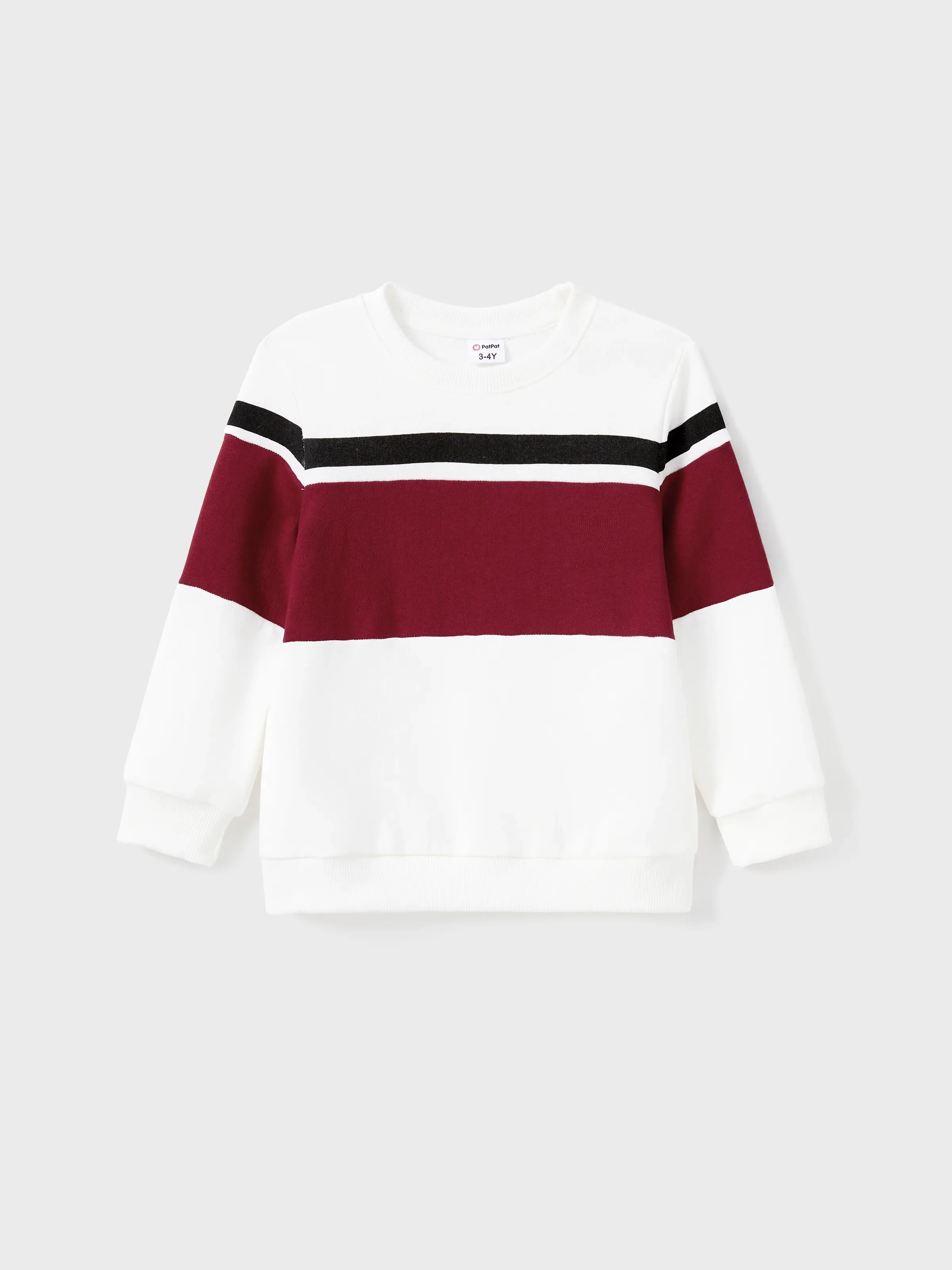 Family Matching Sets Long Sleeves Sweatshirt or Off-Shoulder Butterfly Embroidered Tulle Dress Burgundy - Image 17