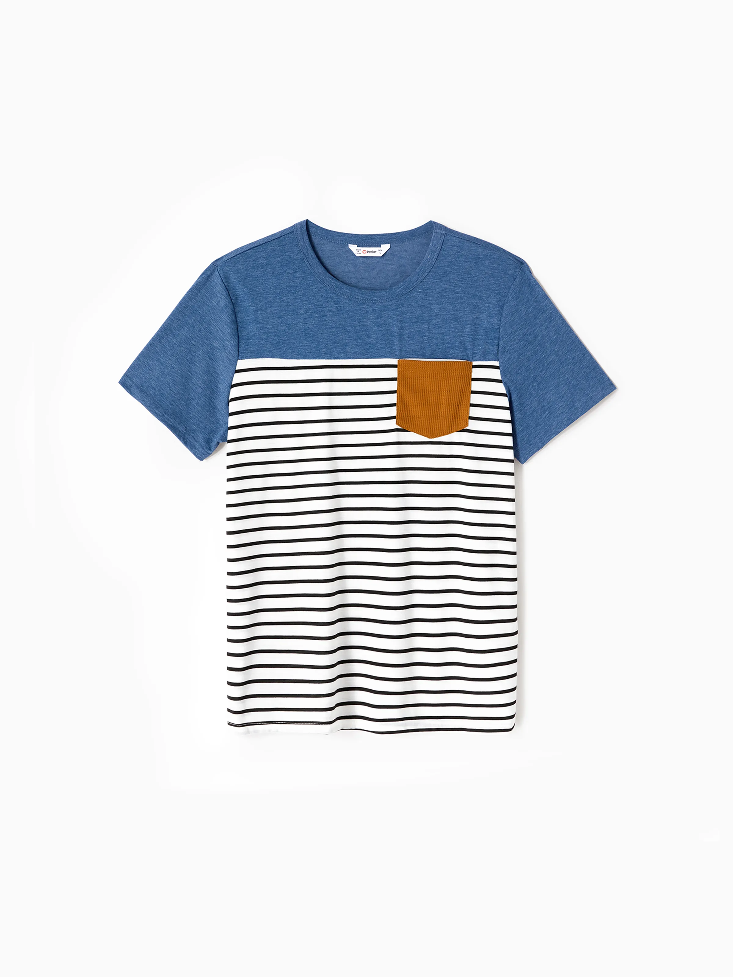 Family Matching Soft Casual Outfit with Below Knee Dresses, Front Buttons, Belted Design Blue - Image 23