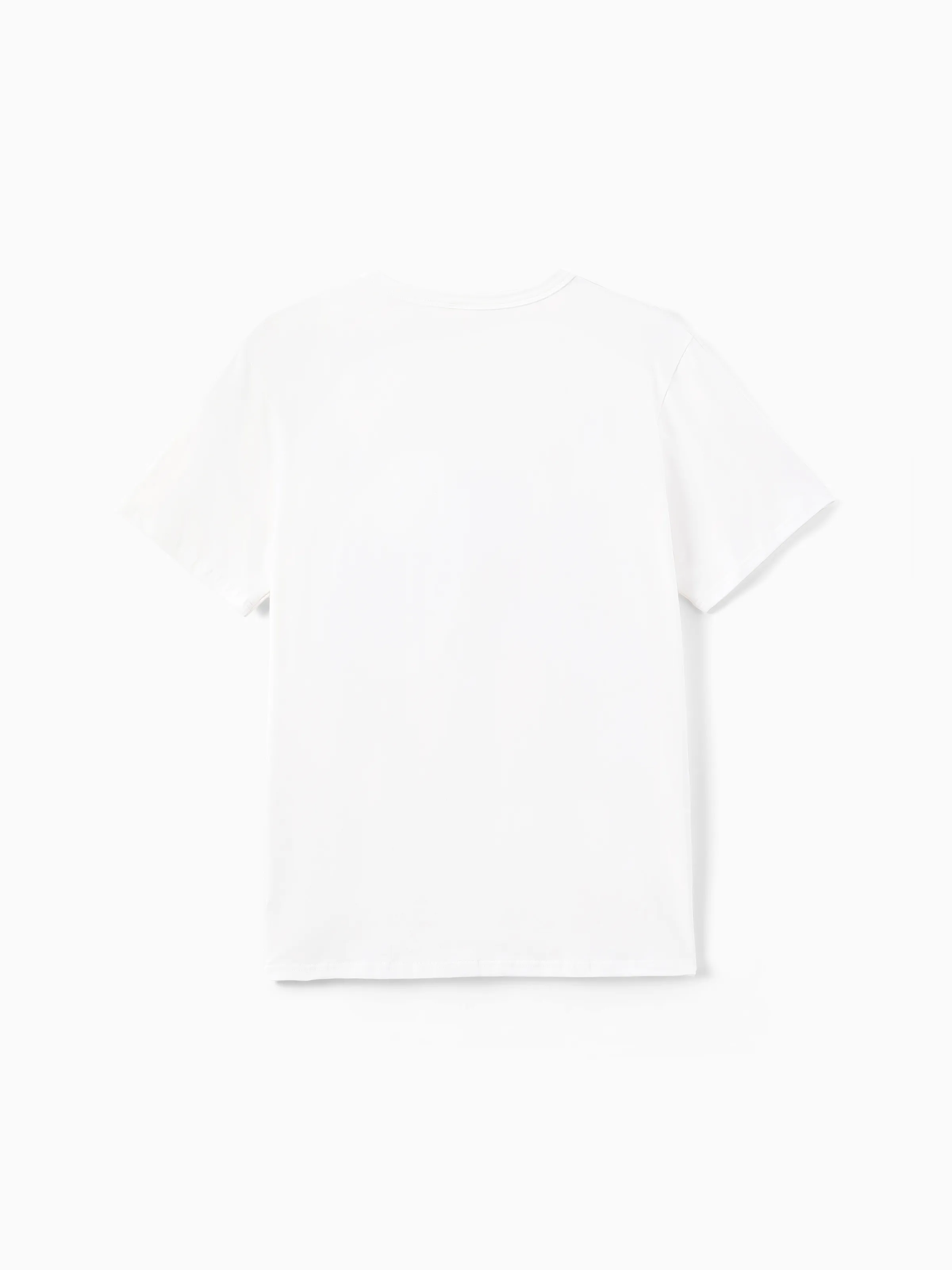 Independence Day Family Matching Patriotic Ice Cream Print Summer Cotton T-shirt & V-Neck Dresses White - Image 32