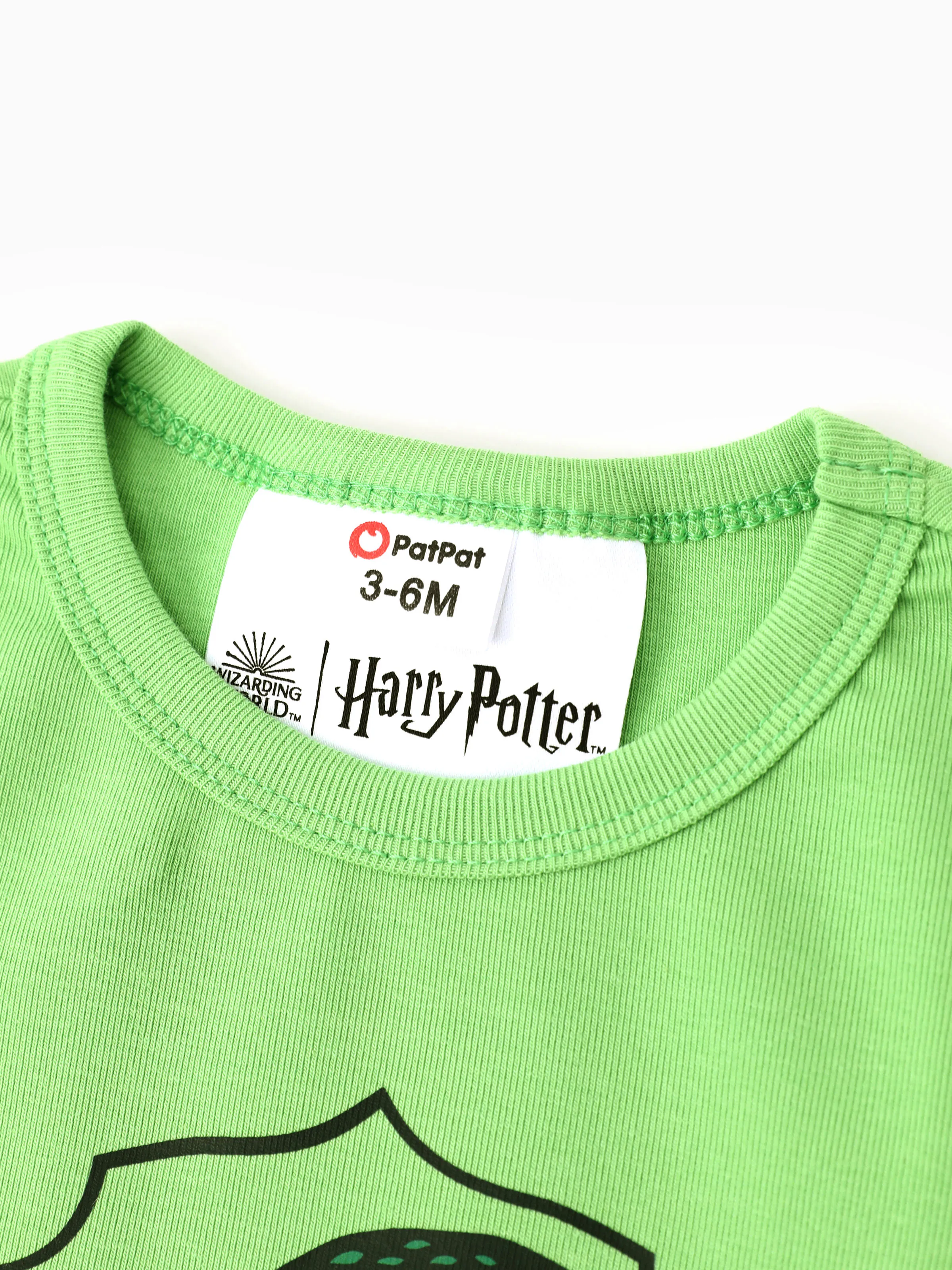 Harry Potter Baby Boy Long-sleeve Cotton Jumpsuit Green - Image 3