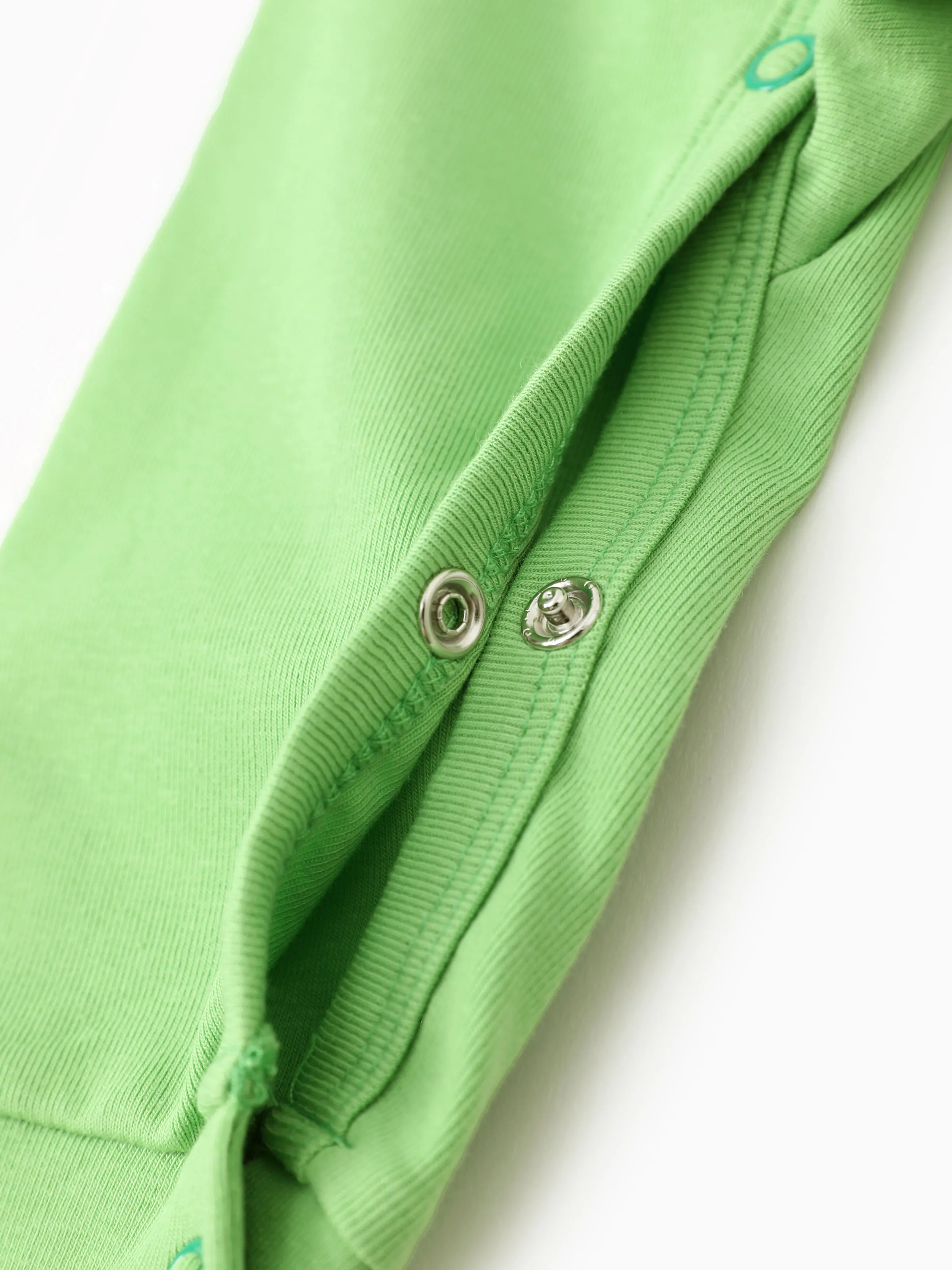 Harry Potter Baby Boy Long-sleeve Cotton Jumpsuit Green - Image 5