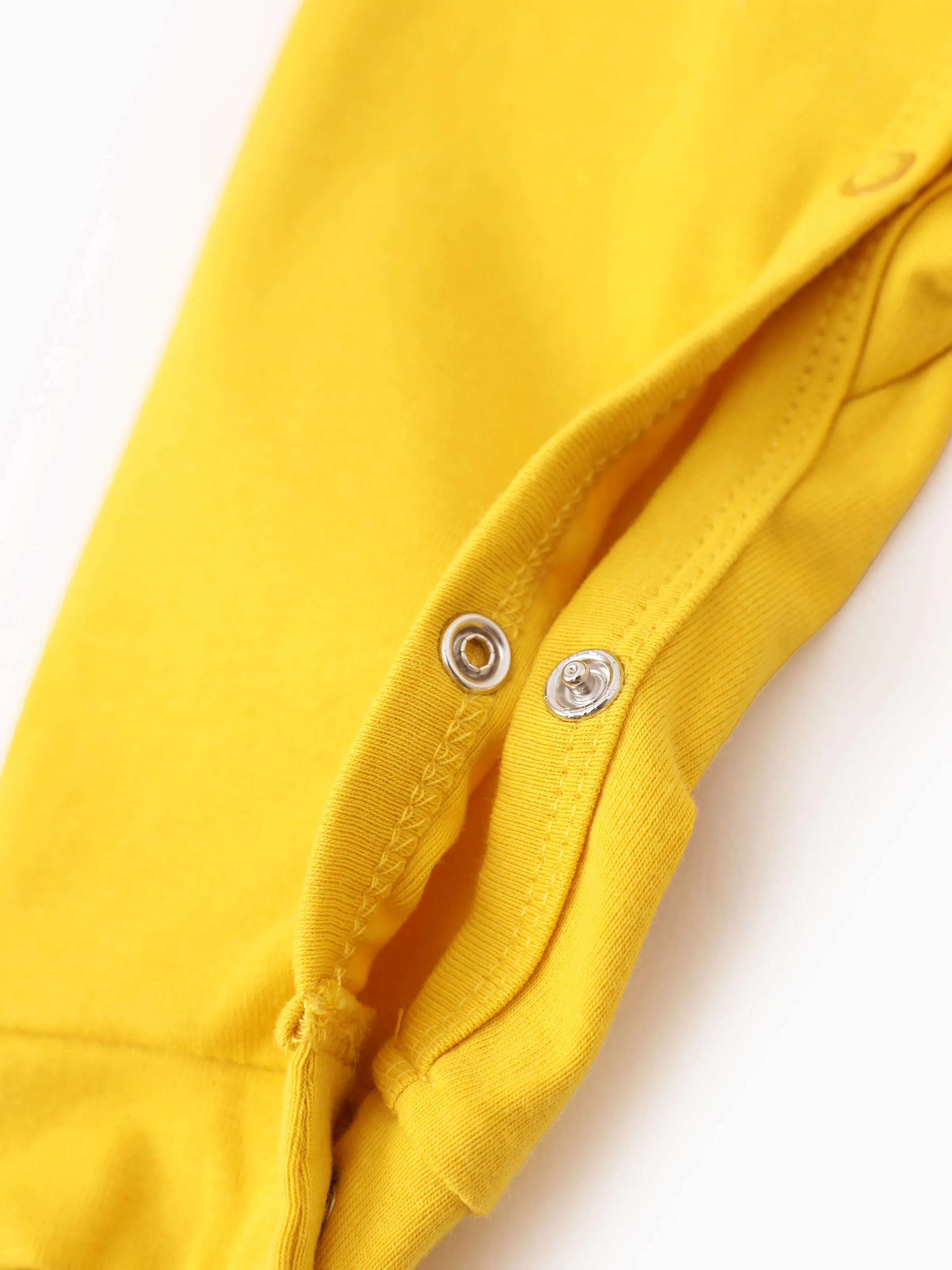 Harry Potter Baby Boy/Girl 1pc Long-sleeve Cotton Jumpsuit Yellow - Image 4