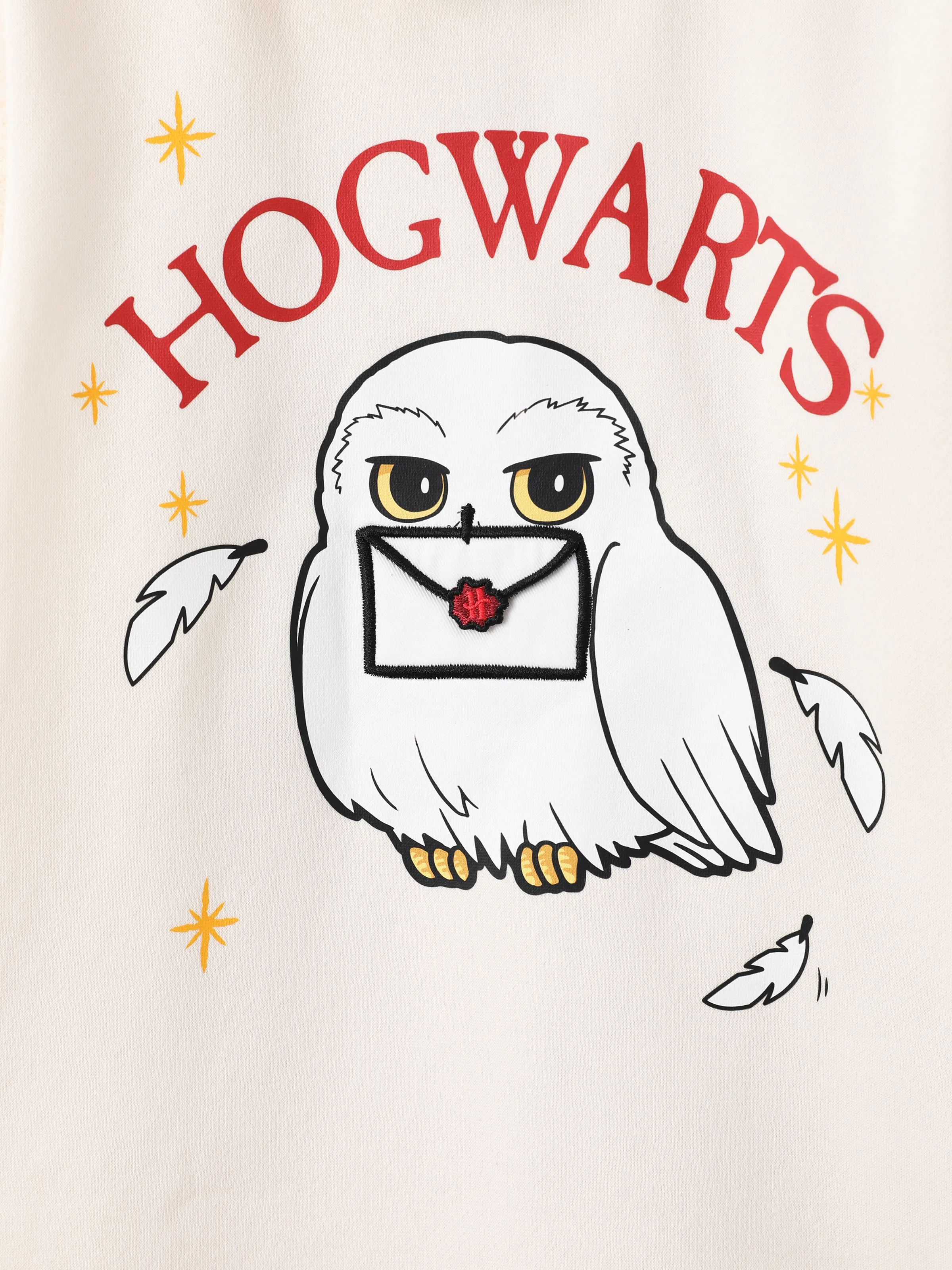 Harry Potter Kid Girl 1pc Owl 3D Envelop Plush Long-sleeve Hooded Dress 
 Apricot - Image 6