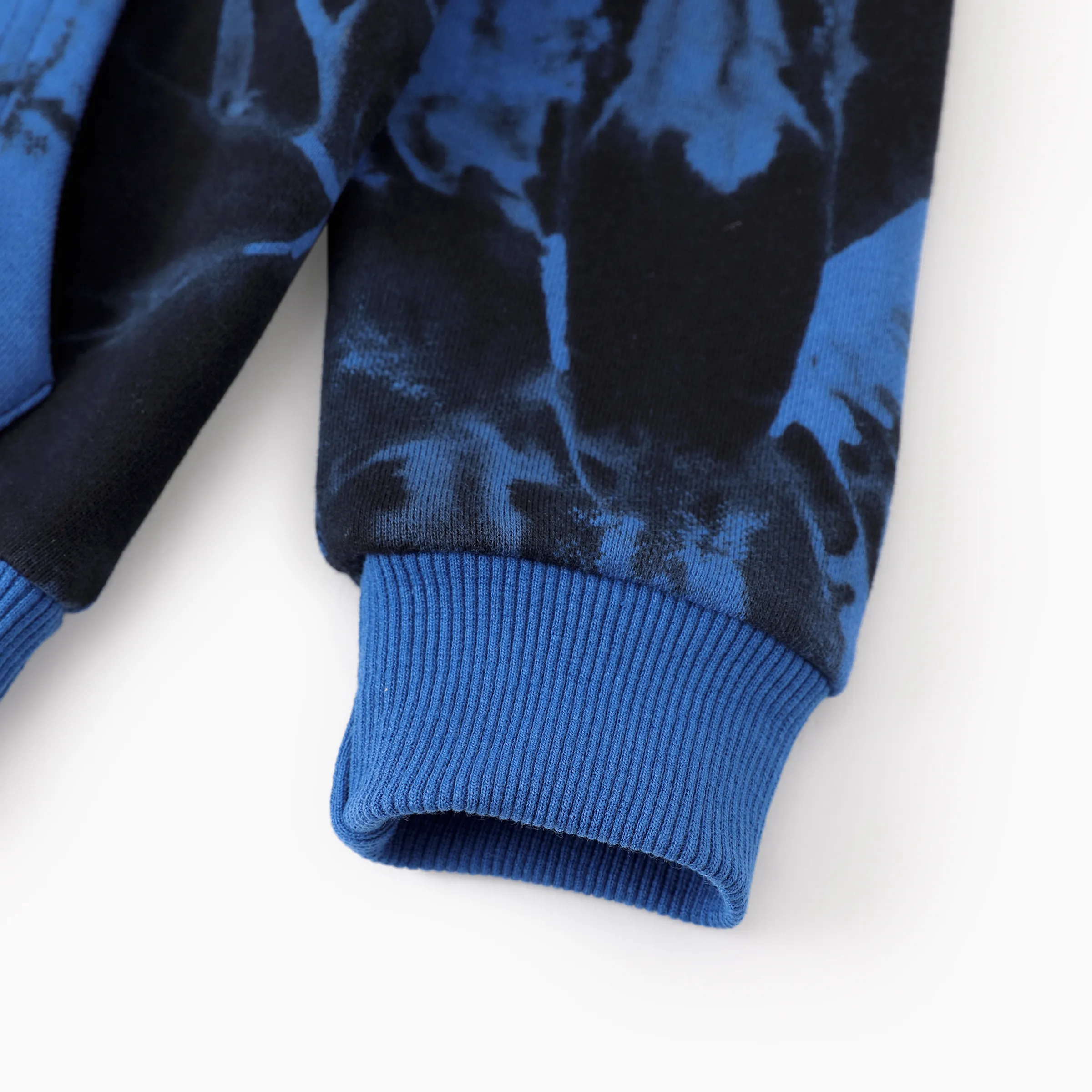 Hot Wheels Toddler/Kids Boy Tie-dyed Cotton Hoodie Sweatshirt Blue - Image 5