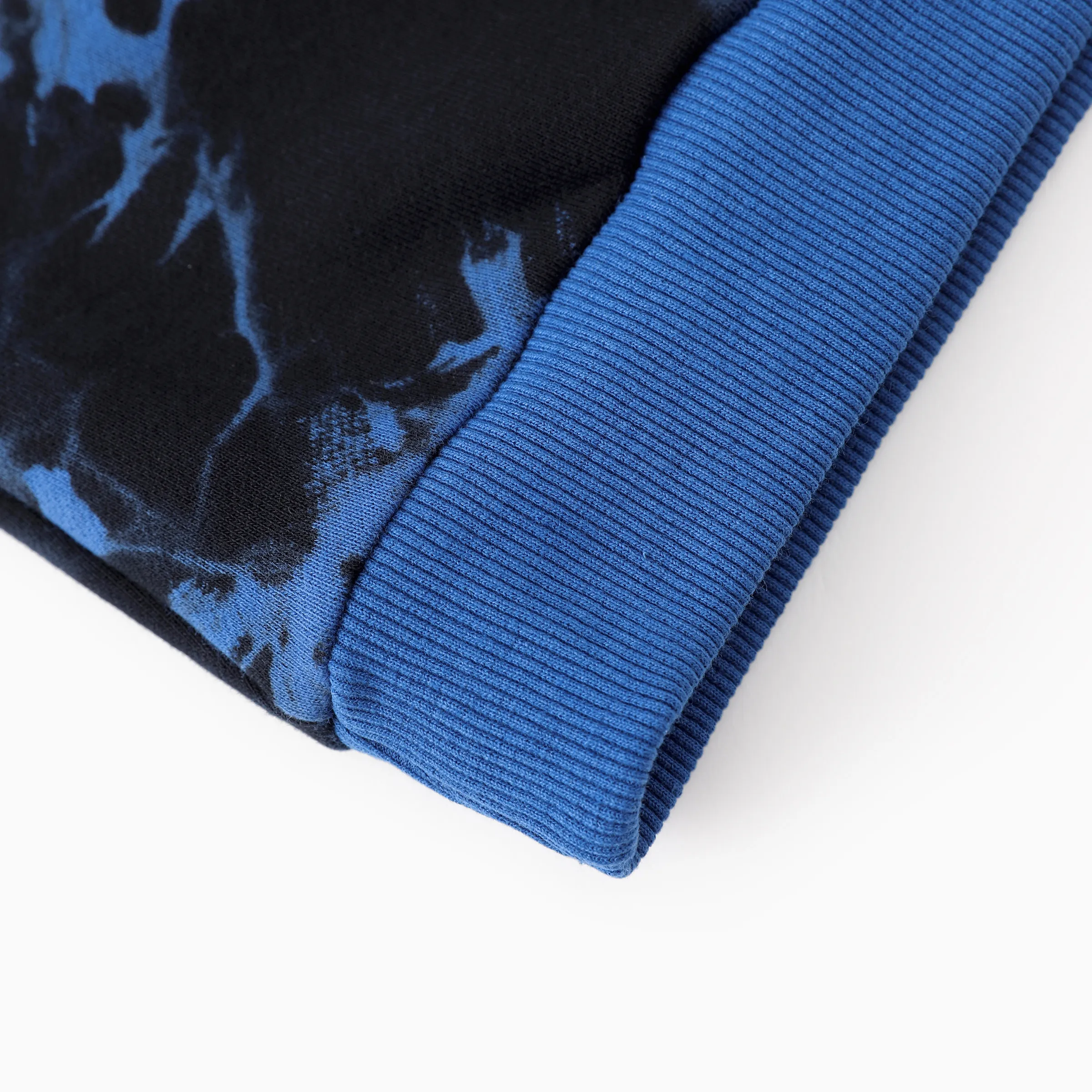 Hot Wheels Toddler/Kids Boy Tie-dyed Cotton Hoodie Sweatshirt Blue - Image 6