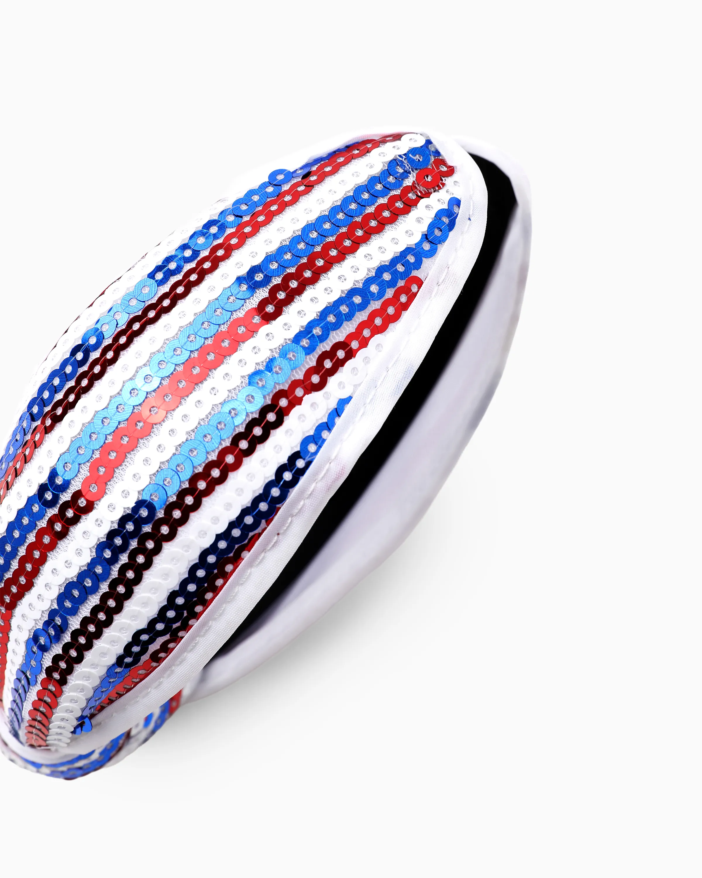 Independence Day Mommy and Me Patriotic Sequin Stripe Knotted Headband White - Image 9