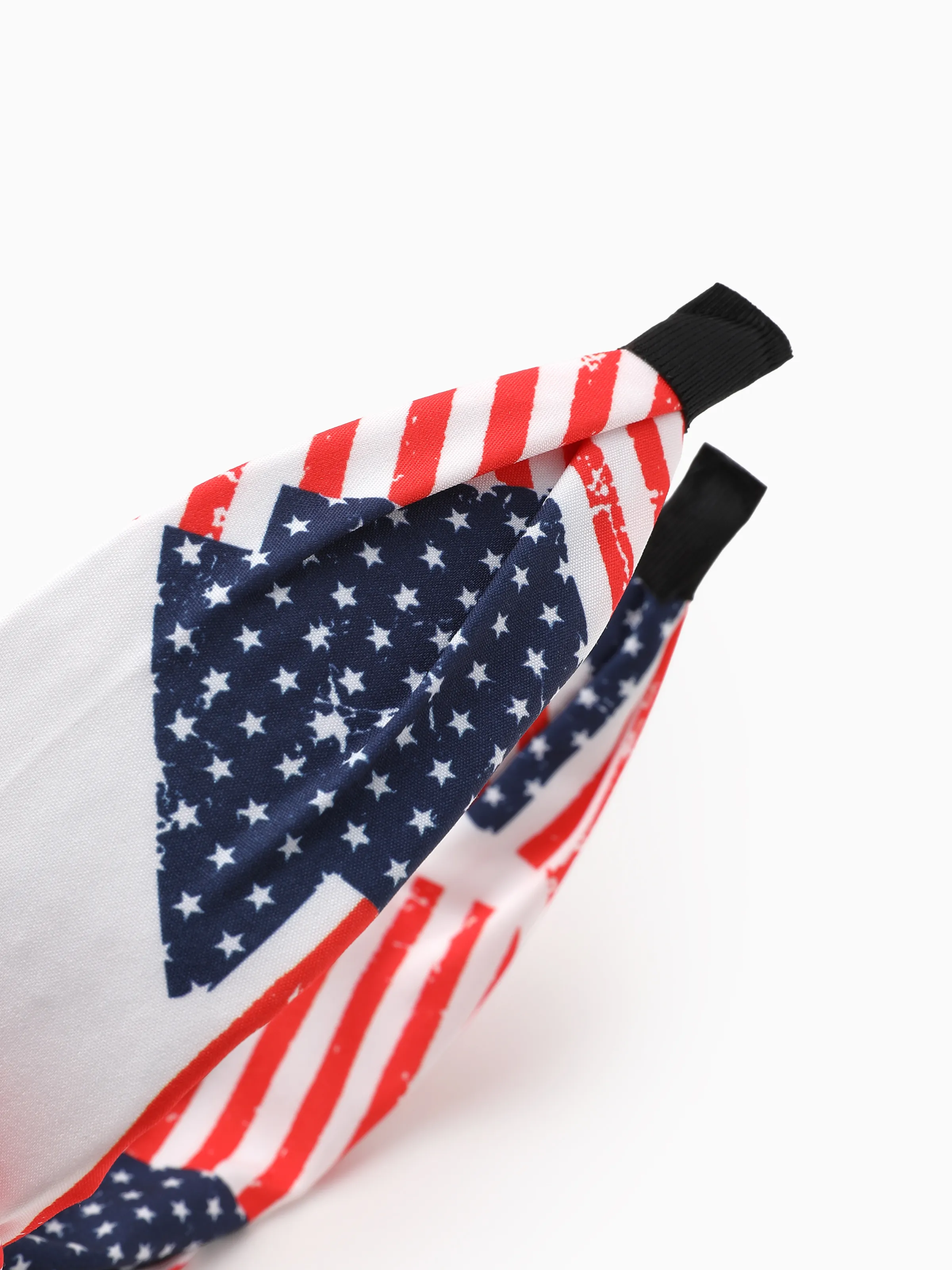 Independence Day Mommy and Me Patriotic Star Stripe Bow Headband Deep Blue - Image 10