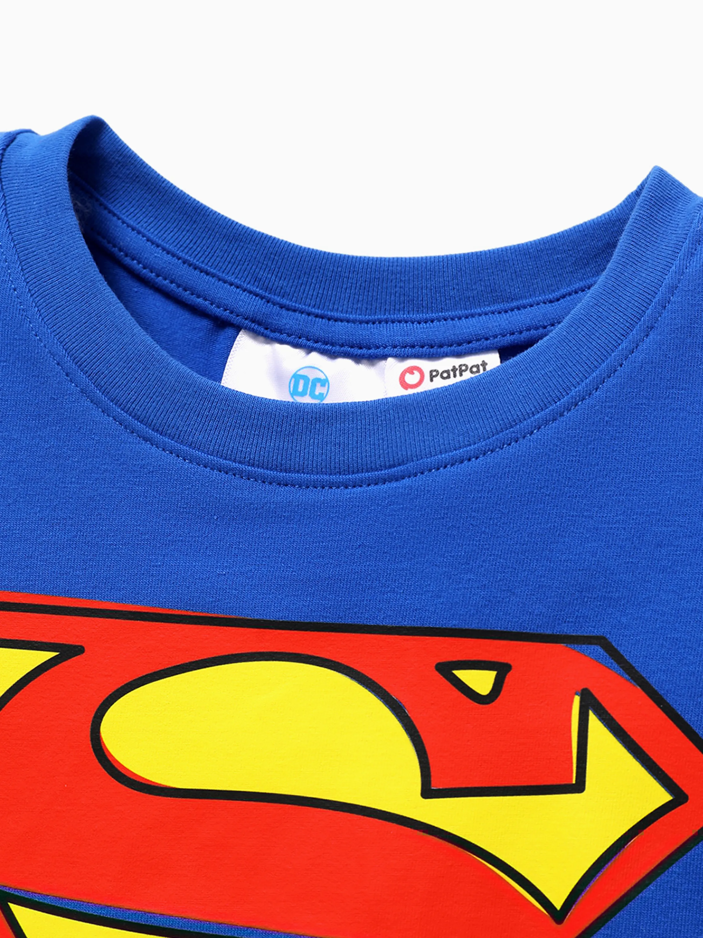Justice League Toddler Boy Batman/Superman/Wonder Woman/The Flash Cotton Tee Blue - Image 3