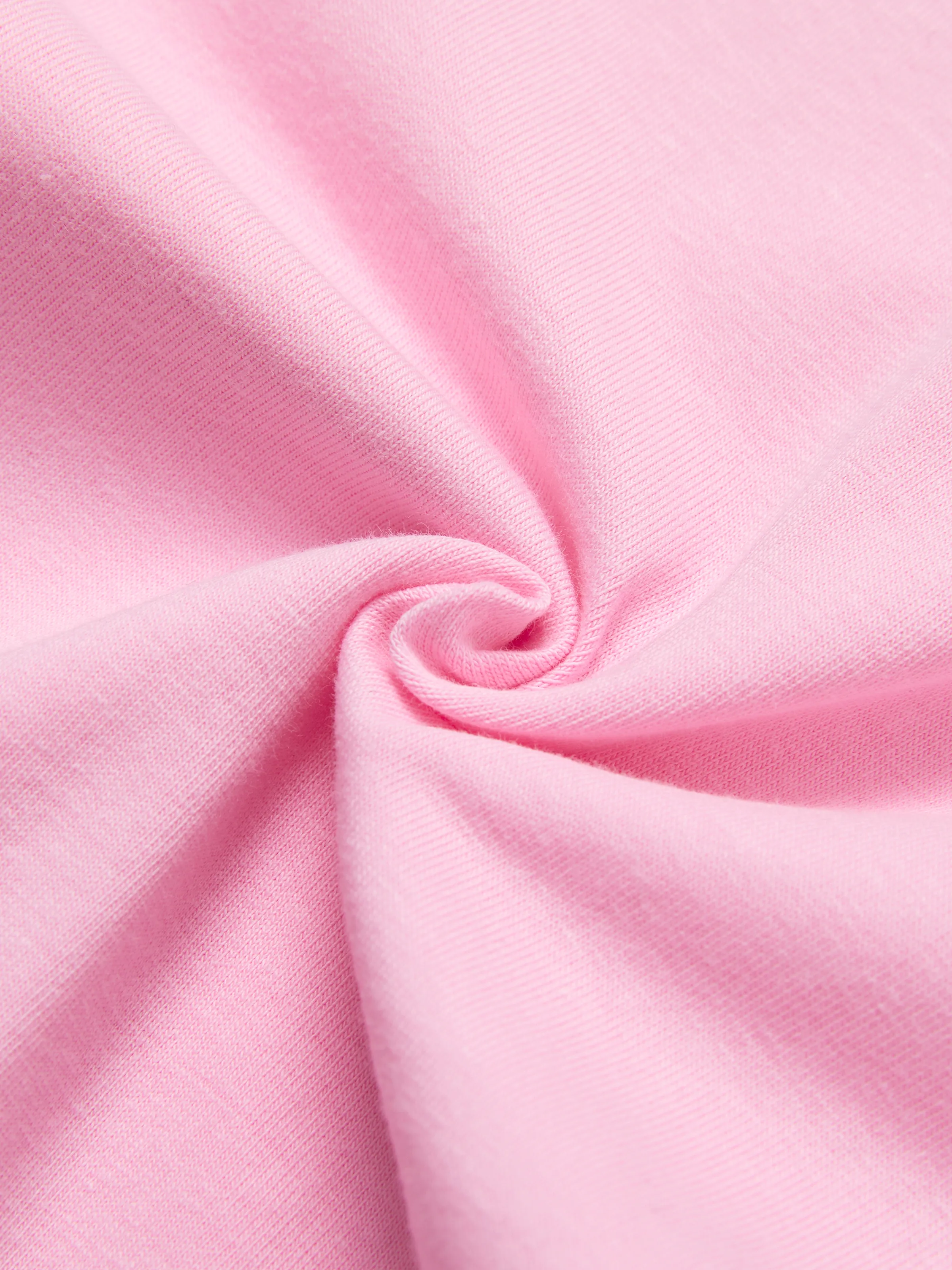Kid Girl Casual Cotton Elasticized Pocket Pants Pink - Image 6