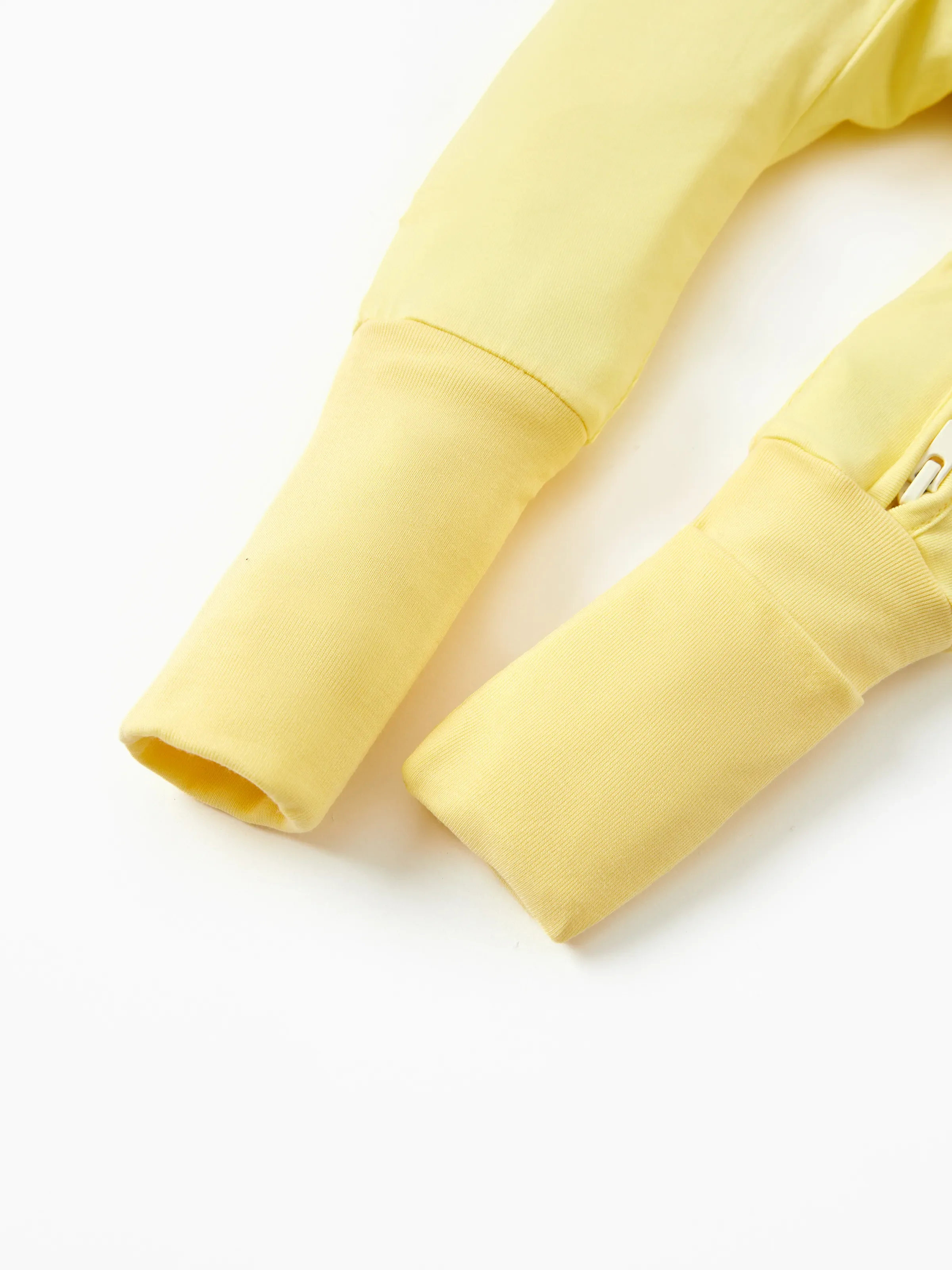Kids Baby / Girl Bamboo Pajamas With Childlike Print (Snug-Fitting) Yellow - Image 12