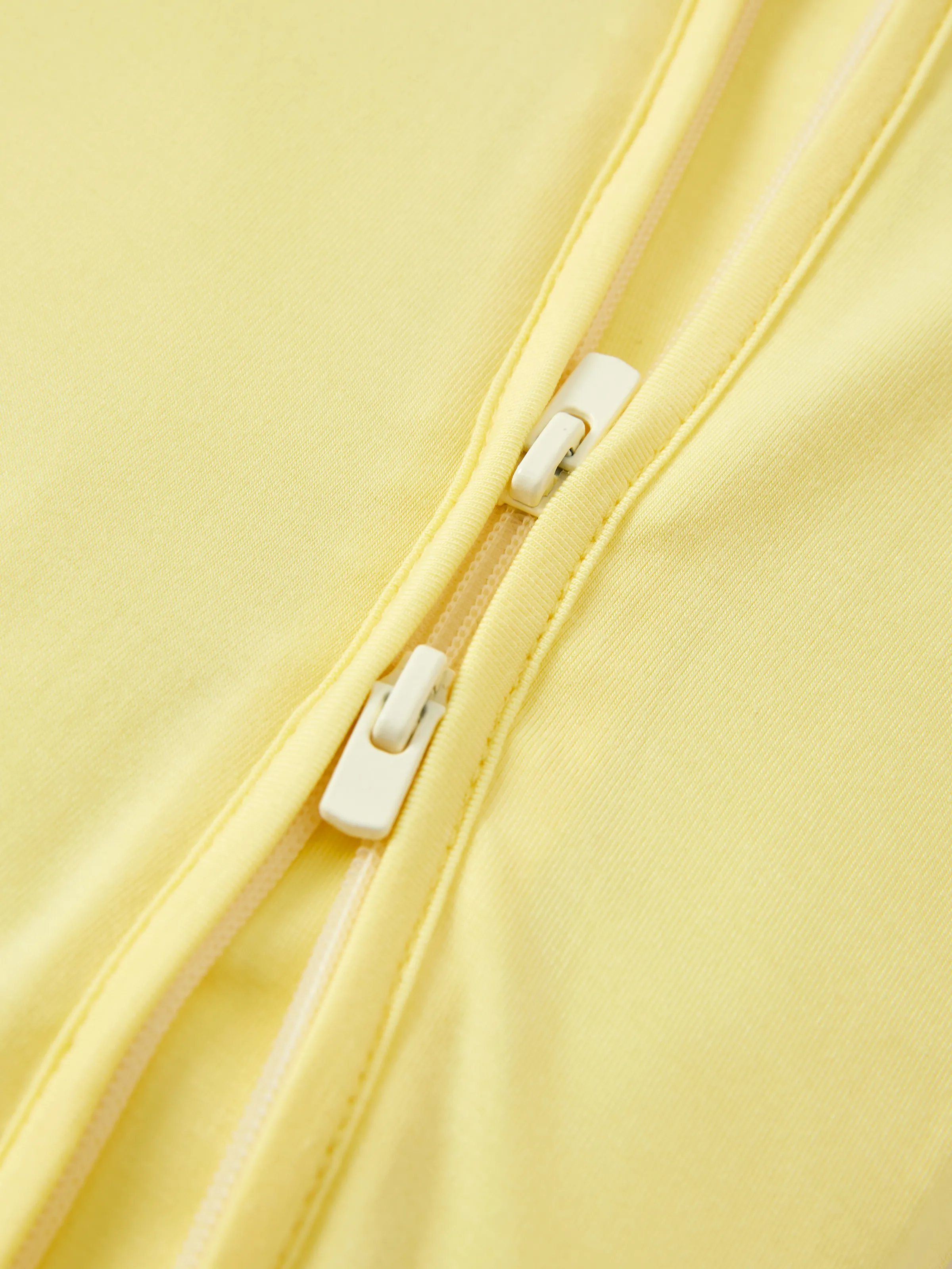 Kids Baby / Girl Bamboo Pajamas With Childlike Print (Snug-Fitting) Yellow - Image 2