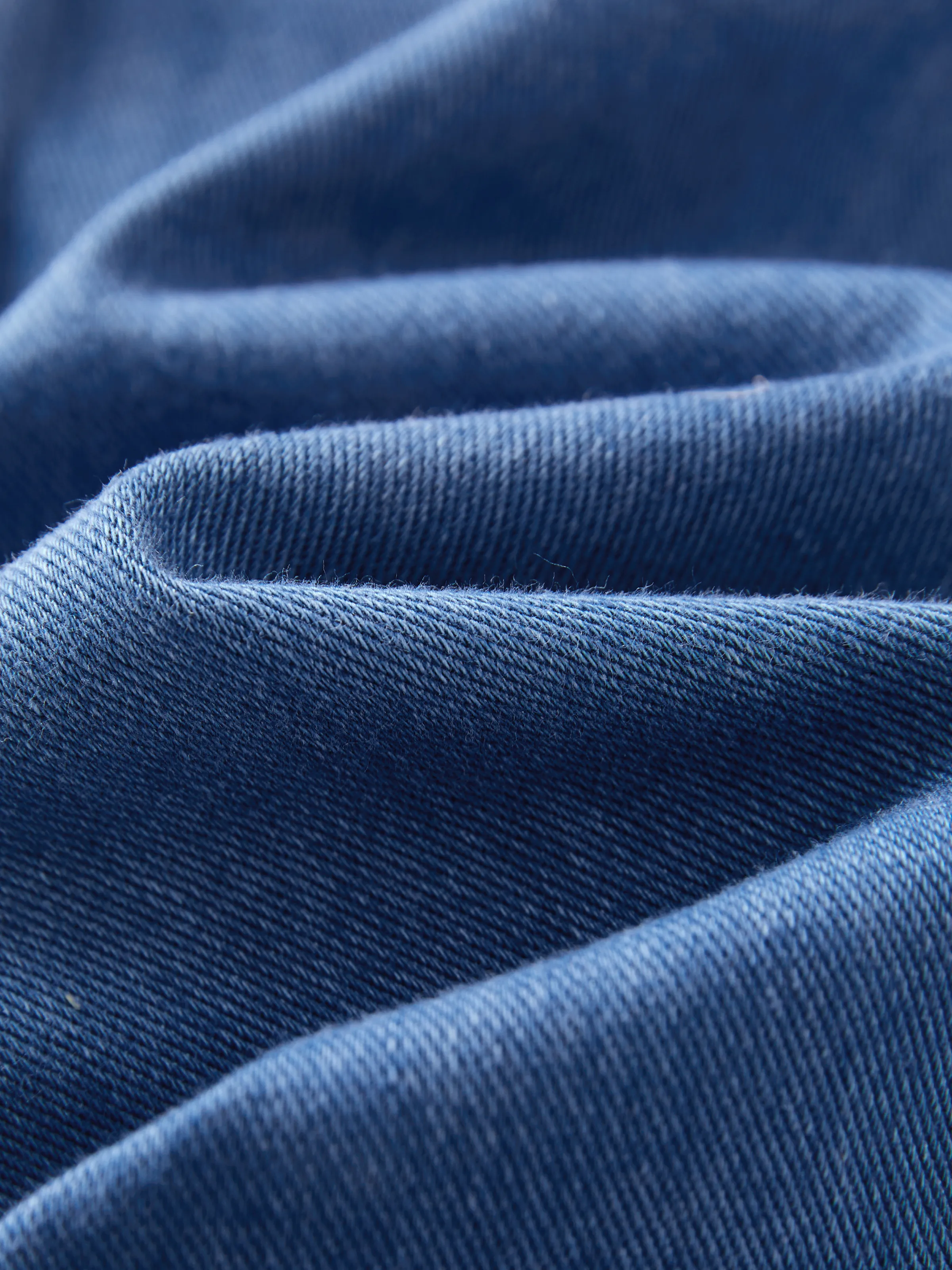 Kids Elastic Waist Denim Pants Soft Stretch Comfortable Everyday Jeans with Pockets Blue - Image 13