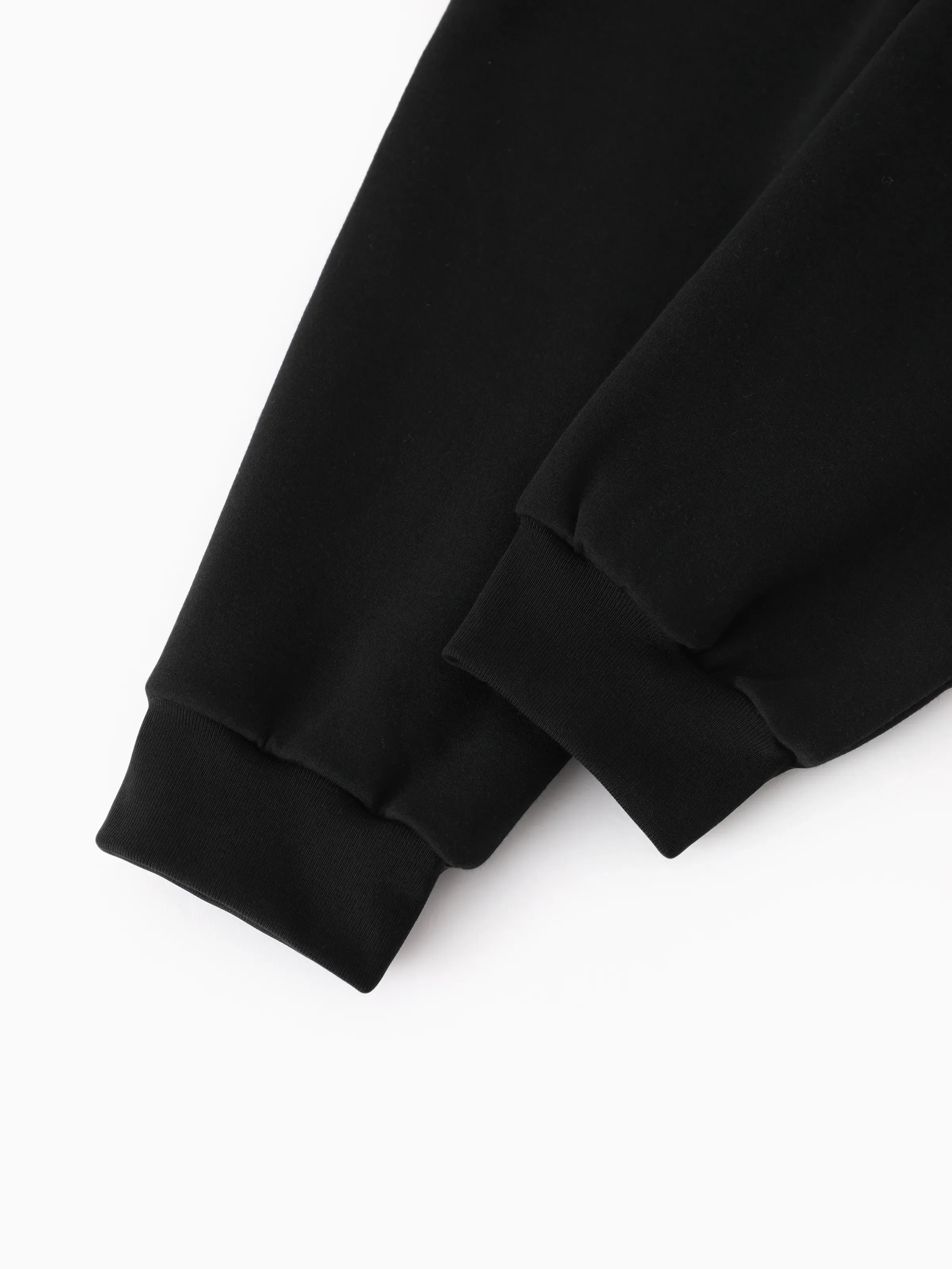 kids fleece lined jogger pants with reflective print and pockets warm breathable and moisture wicking sweatpants for boys and girls deep black - Image 15