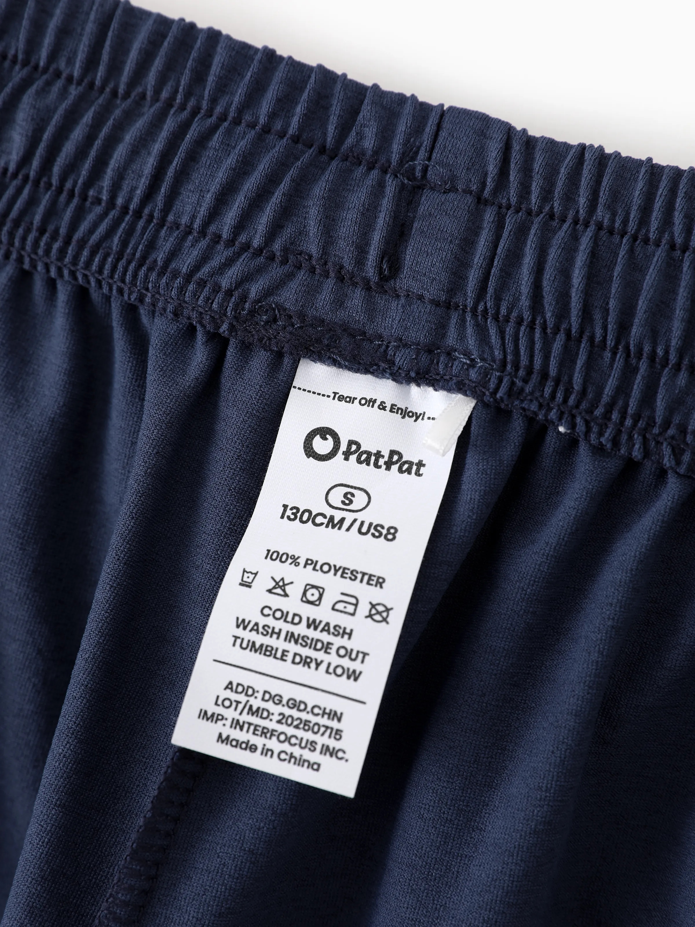 kids-jogger-pants-with-elastic-waistband-and-drawstring-comfortable-everyday-sweatpants-with-pockets-for-boys-and-girls-deep-blue - Image 6