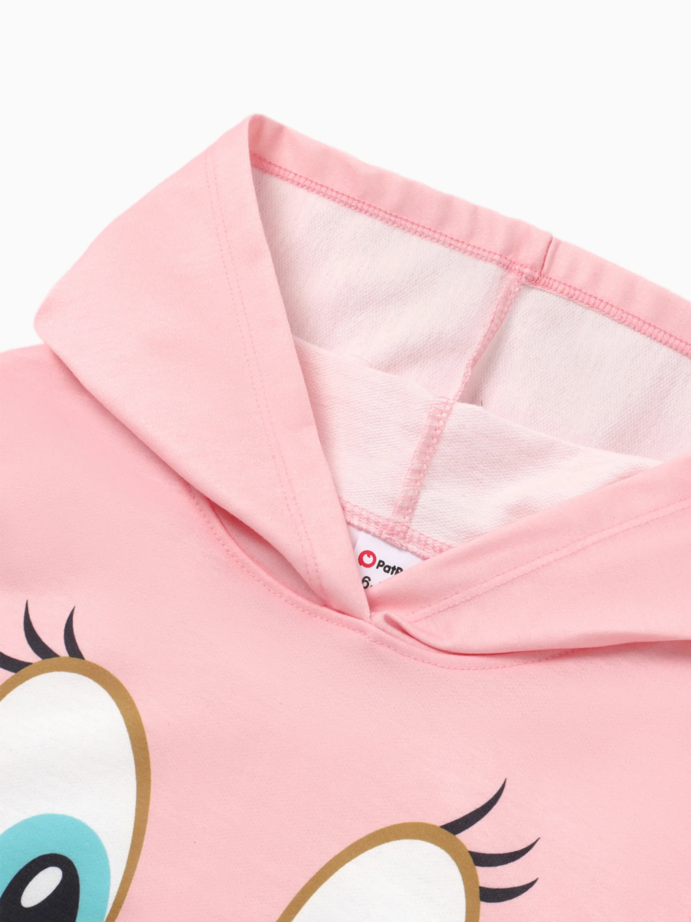 Looney Tunes Toddler/Kid Girl Hooded Sweatshirt Pink - Image 4