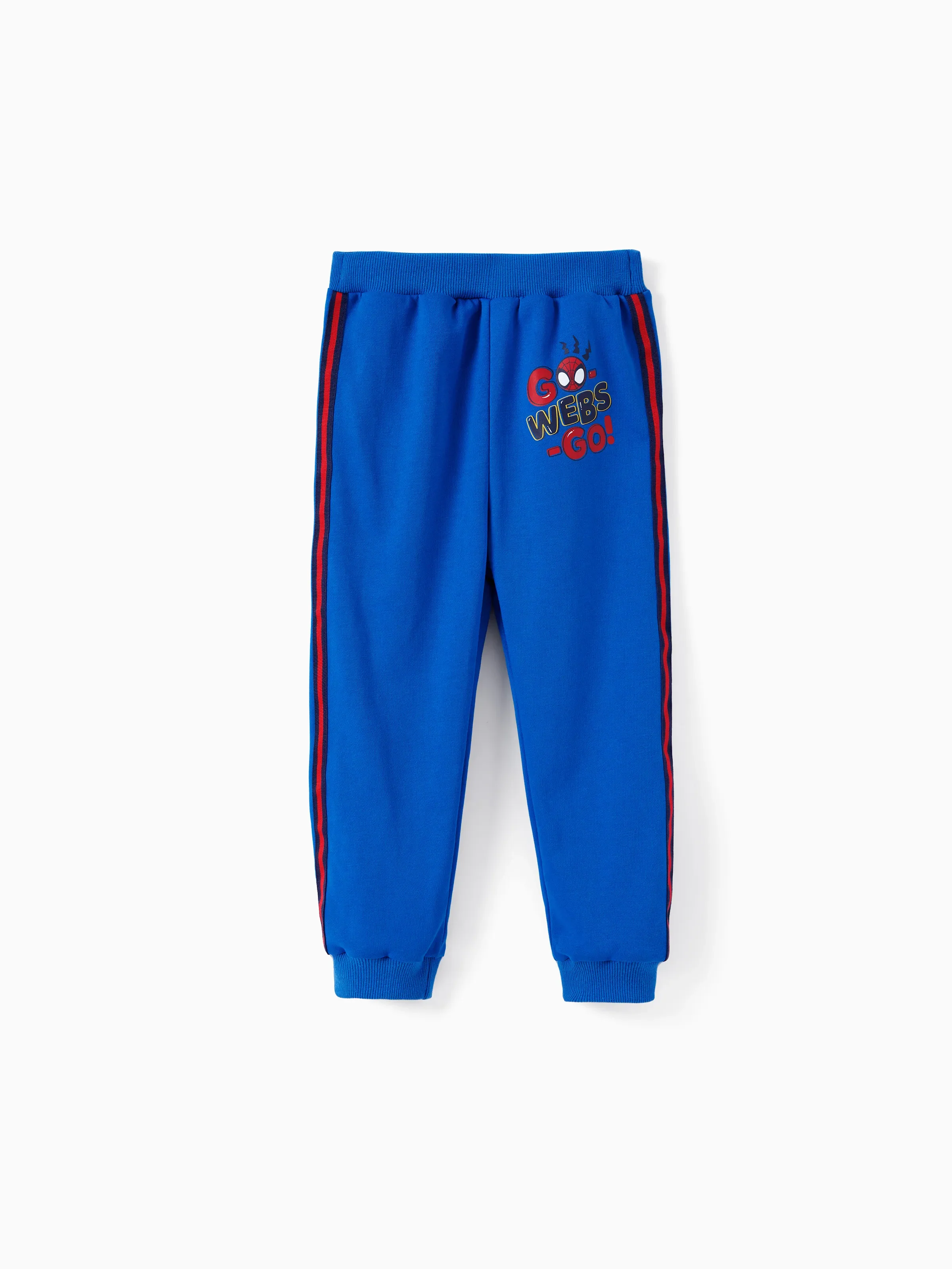 Marvel Toddler Boy 2pcs Spider-Man Childlike Longsleeves Hoodie and Sweatpants Set Blue - Image 6