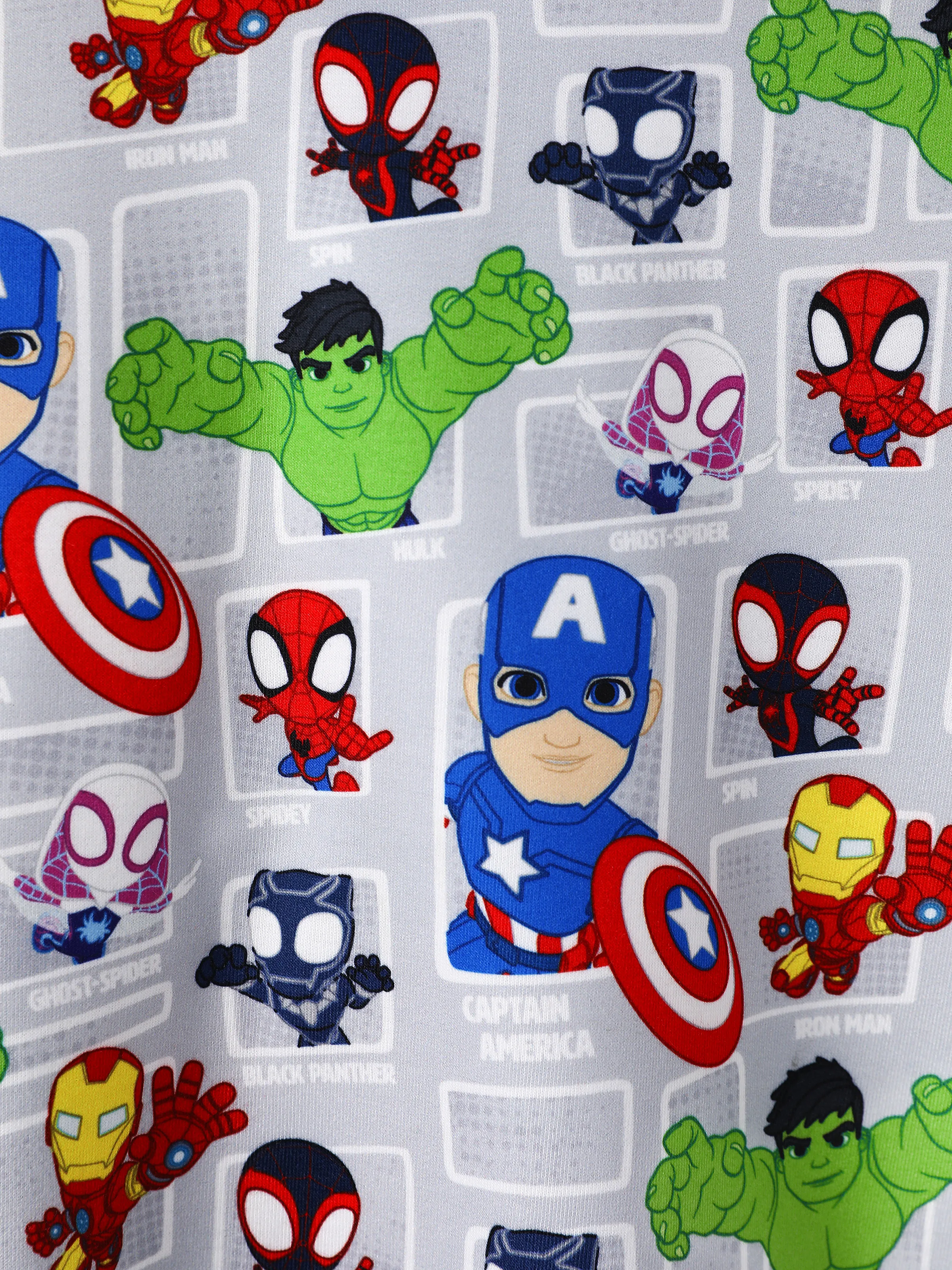 Marvel Toddler Boy Spider-Man Hoodie Sweatshirt Blue - Image 7